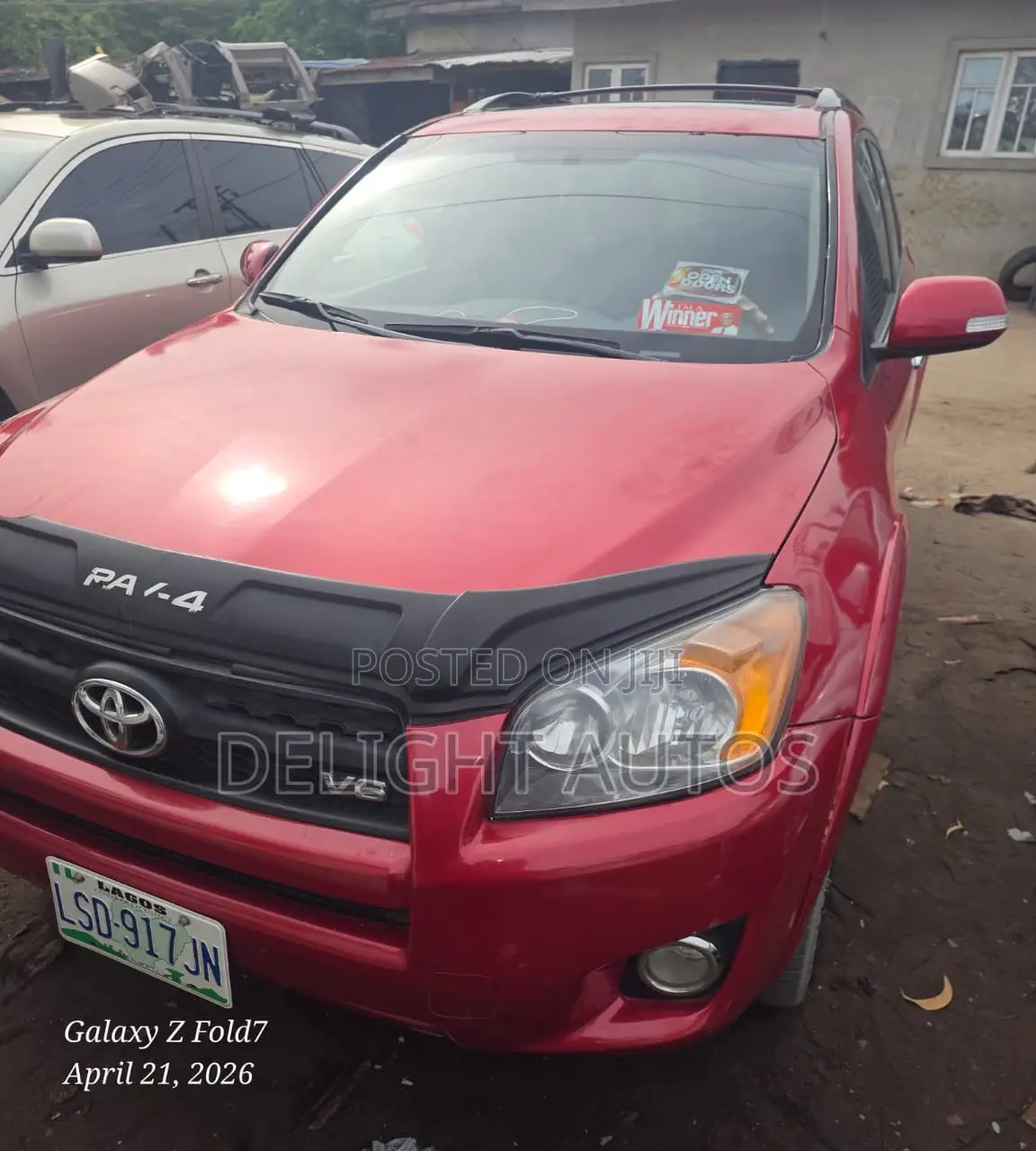 Toyota RAV4 Limited 2011 Red