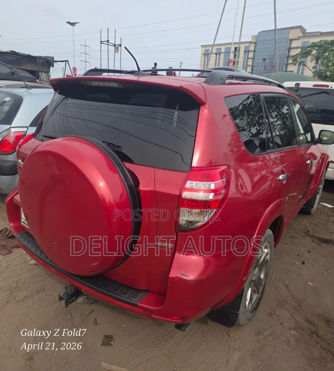 Toyota RAV4 Limited 2011 Red
