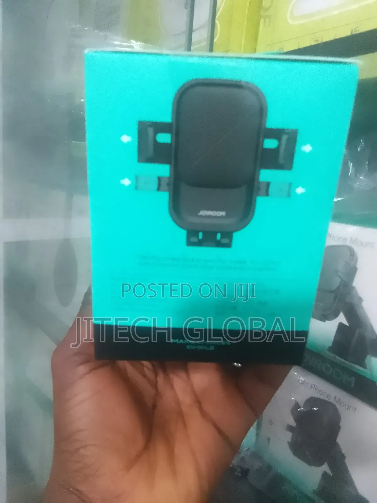 Joyroom Jr Ok6 Car Phone Holder, Adjustable Dashboard Windshield
