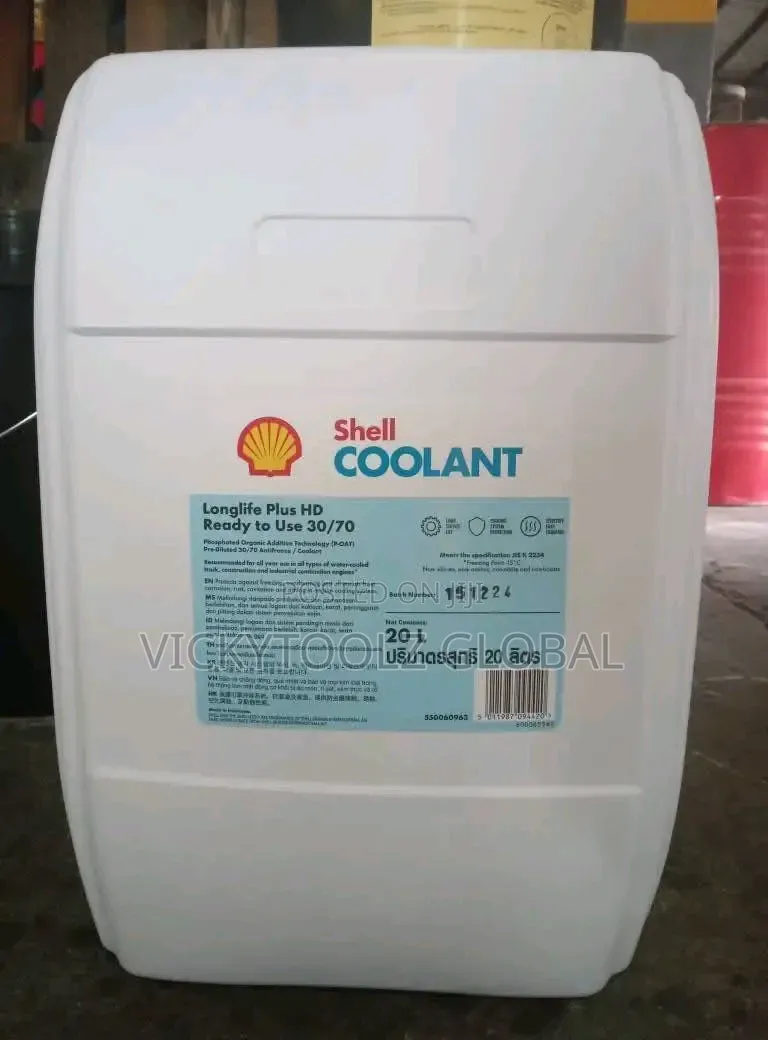Shell Coolant Longlife Plus Hd (20litres Pail)