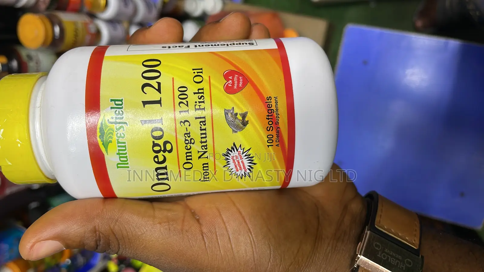 Omega-3 1200 From Natural Fish Oil