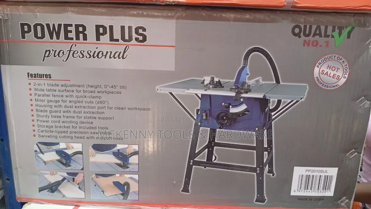 Power Plus Professional Table Saw Machine 2000w