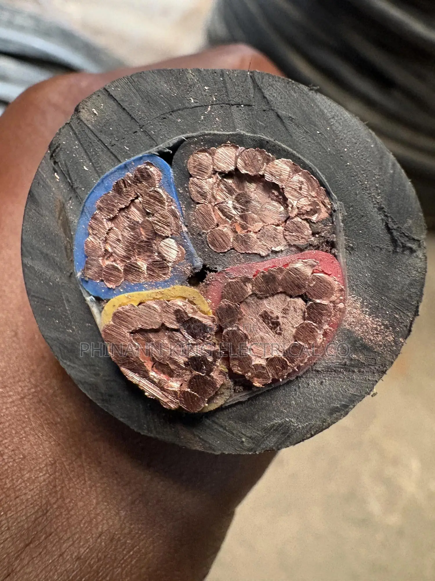 Coleman Electrical Cable 50mm by 4core PVC