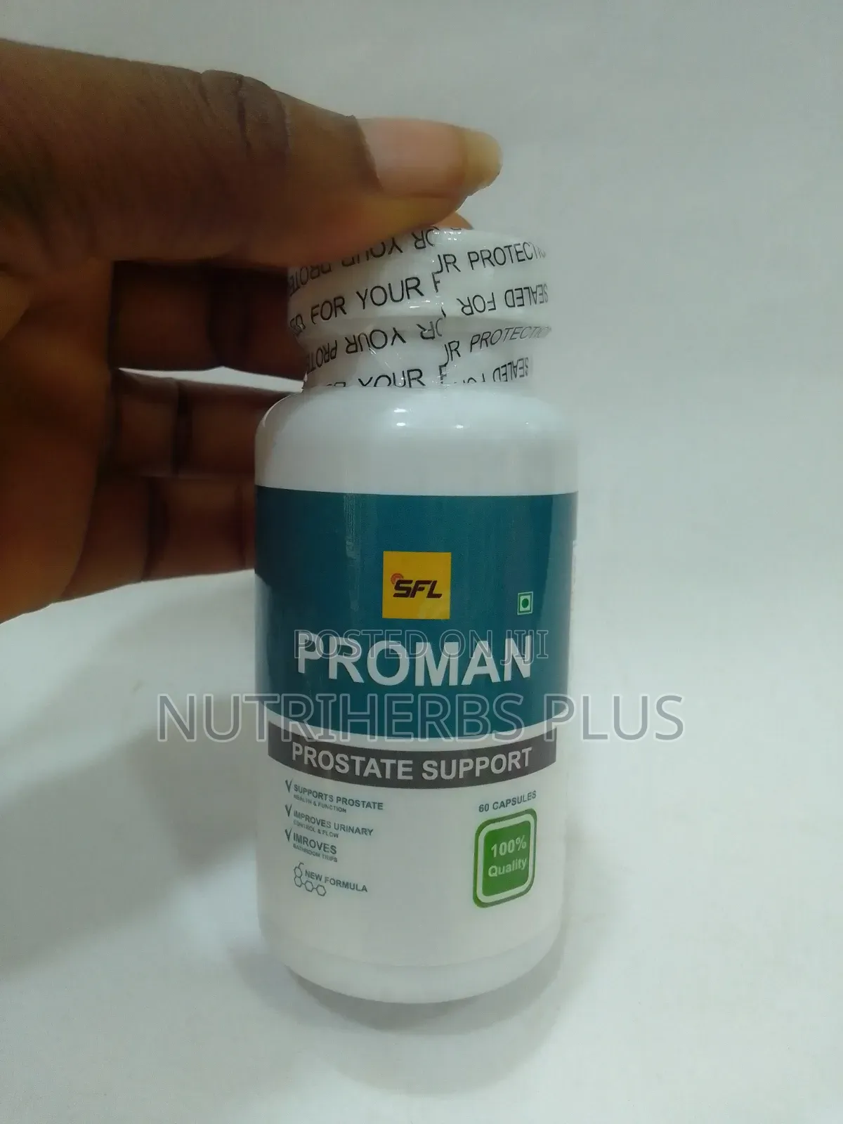 Support Your Prostate Health With Our Effective SFL Proman Capsules
