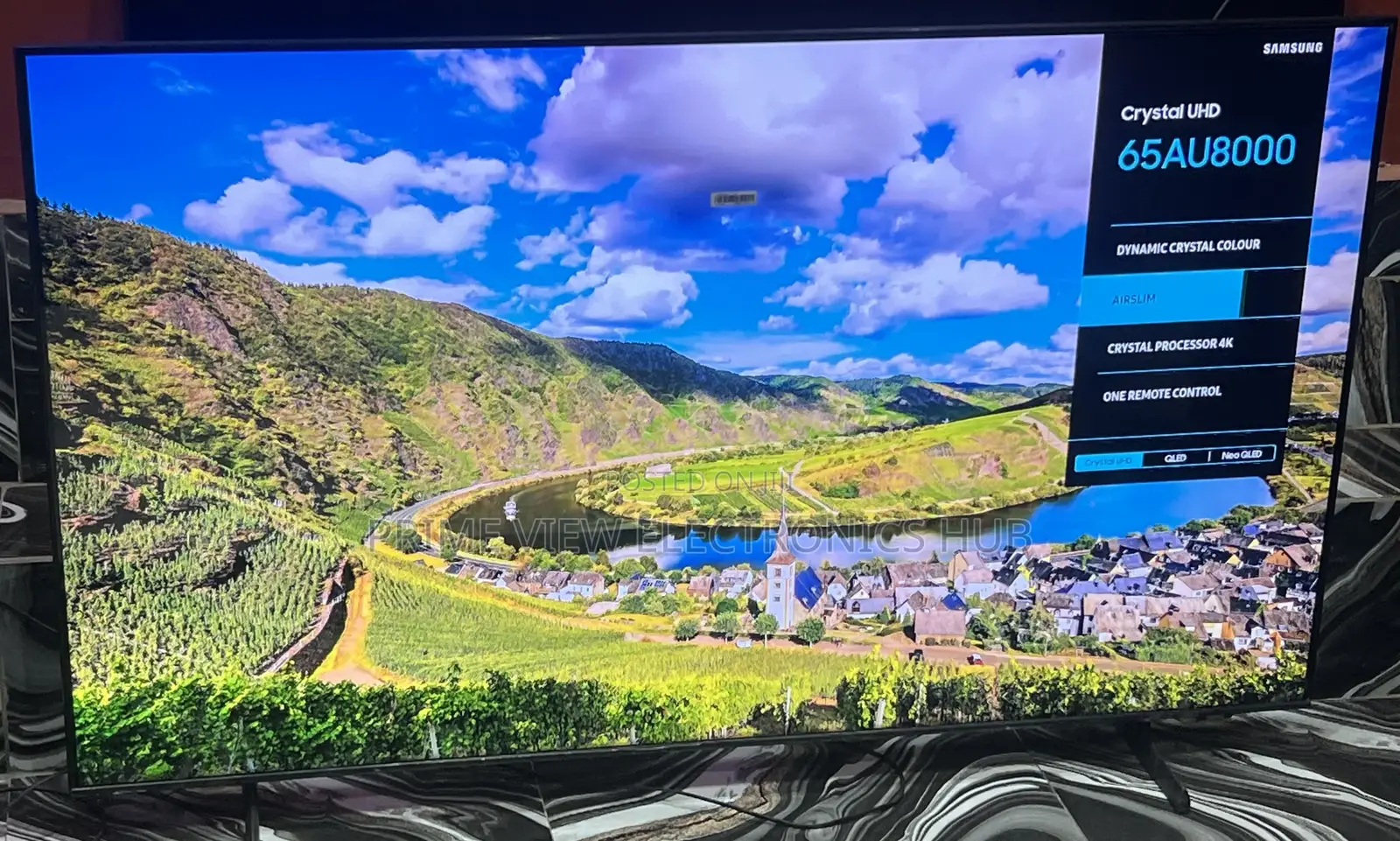 Samsung 65-Inch Crystal Uhd Smart Tv – Model Ue65au8000
