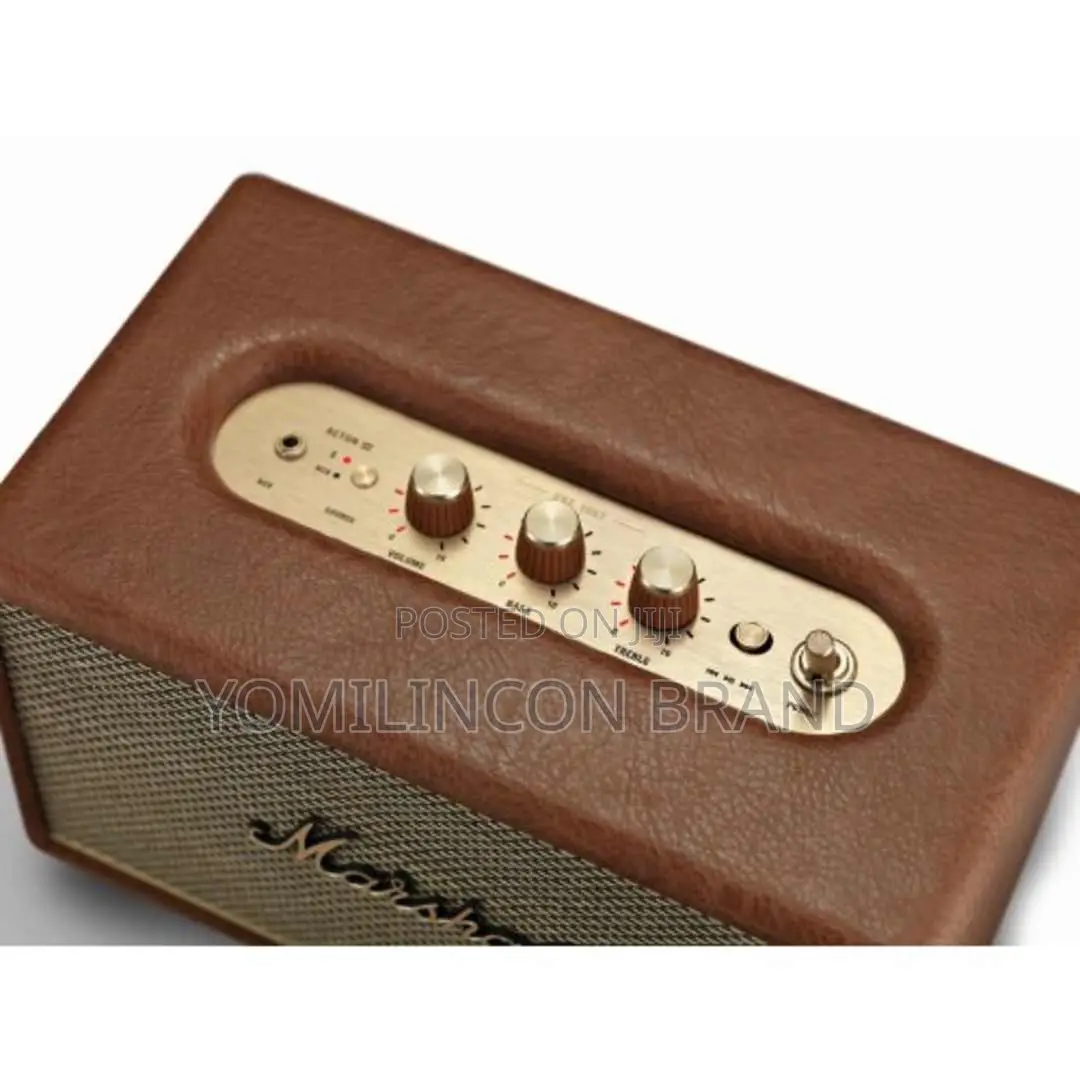 Marshall Acton Iii 60 W Bluetooth Powered Home Speaker - Brown