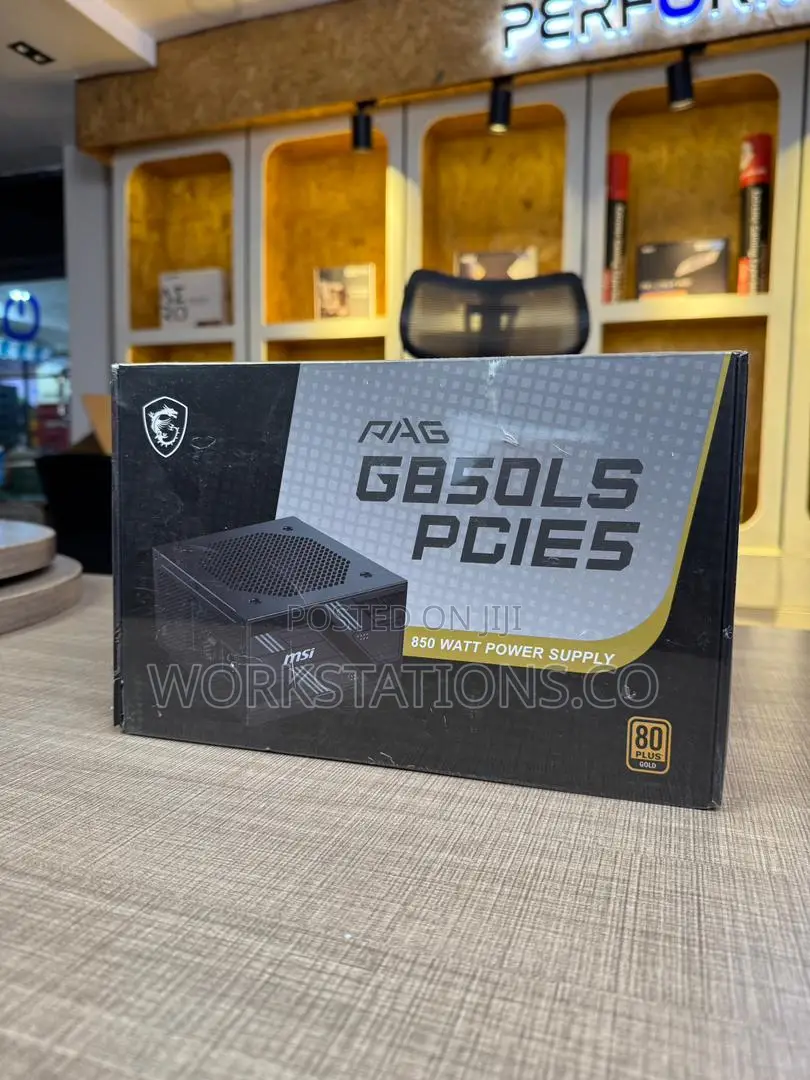 Msi Pag G850ls Pcie 5.0, 850w Power Supply