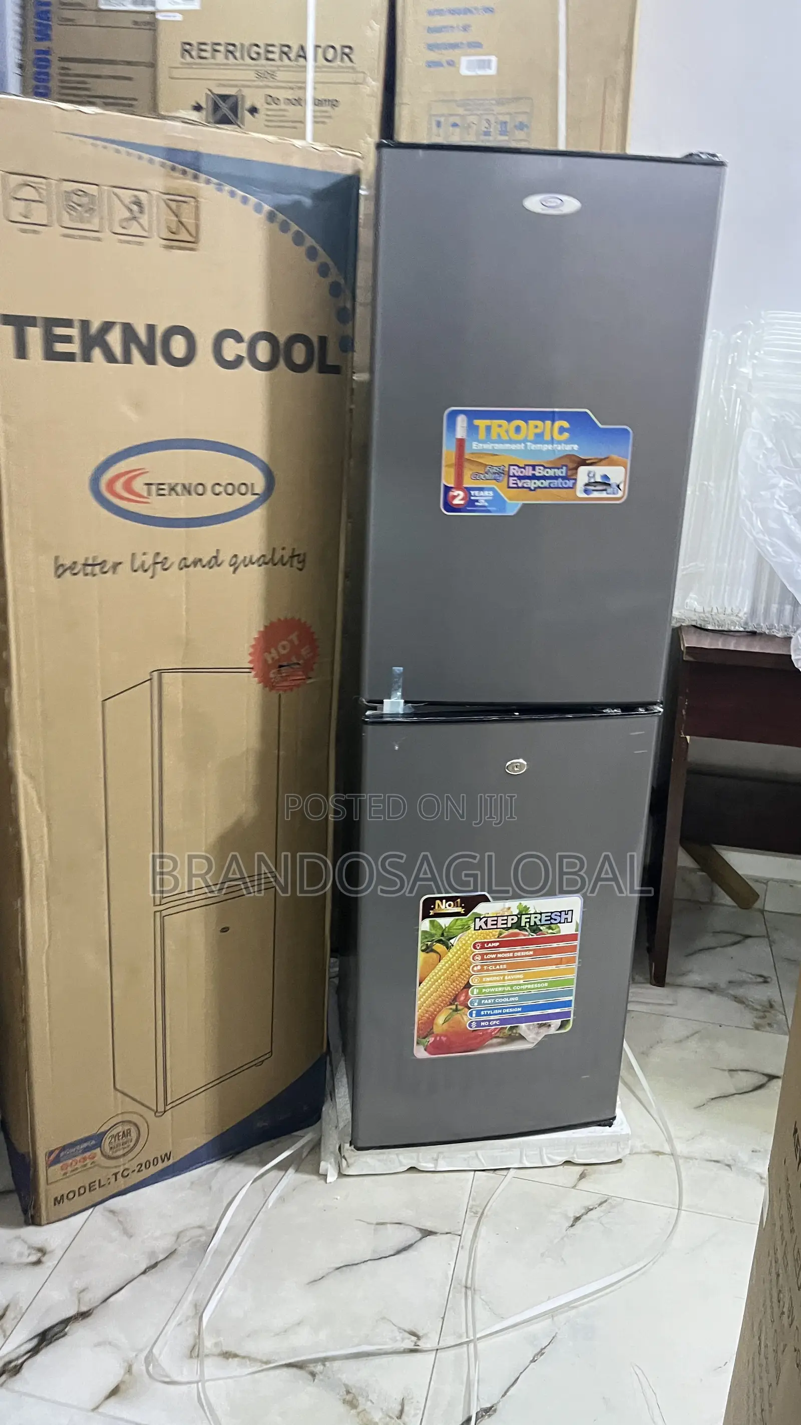 Teknocool 200litresrefrigerator(Tc-200w–Premiumfoodstoragerefrigerator