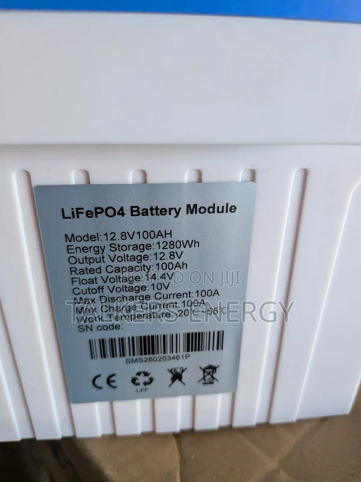 12.8v 100ah 1,280wh Lifepo4 Lithium Battery