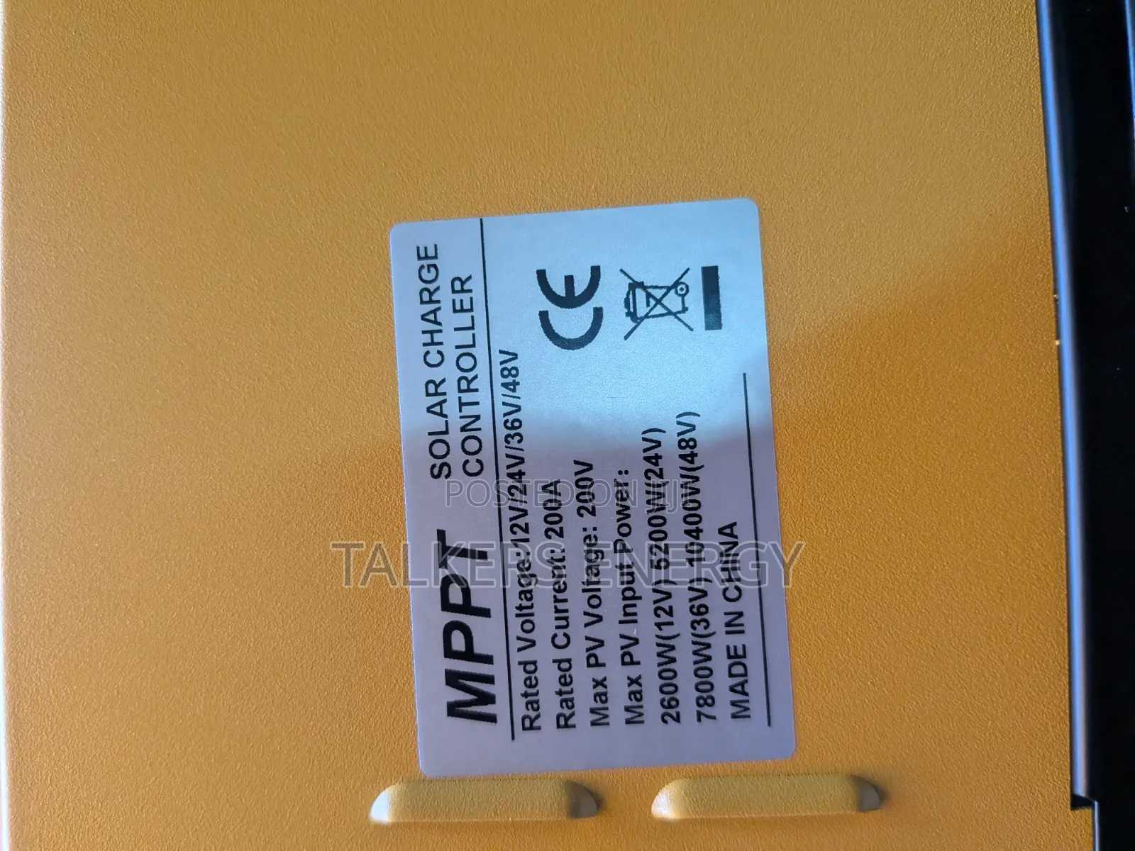 SMS Sunmate 200a MPPT Solar Charge Controller.