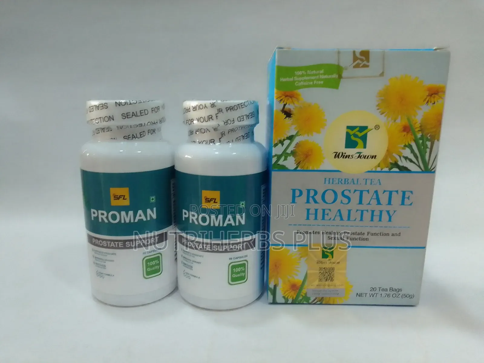 SFL Proman Capsules+ Wins Town Prostate Healthy Tea: For Prostate
