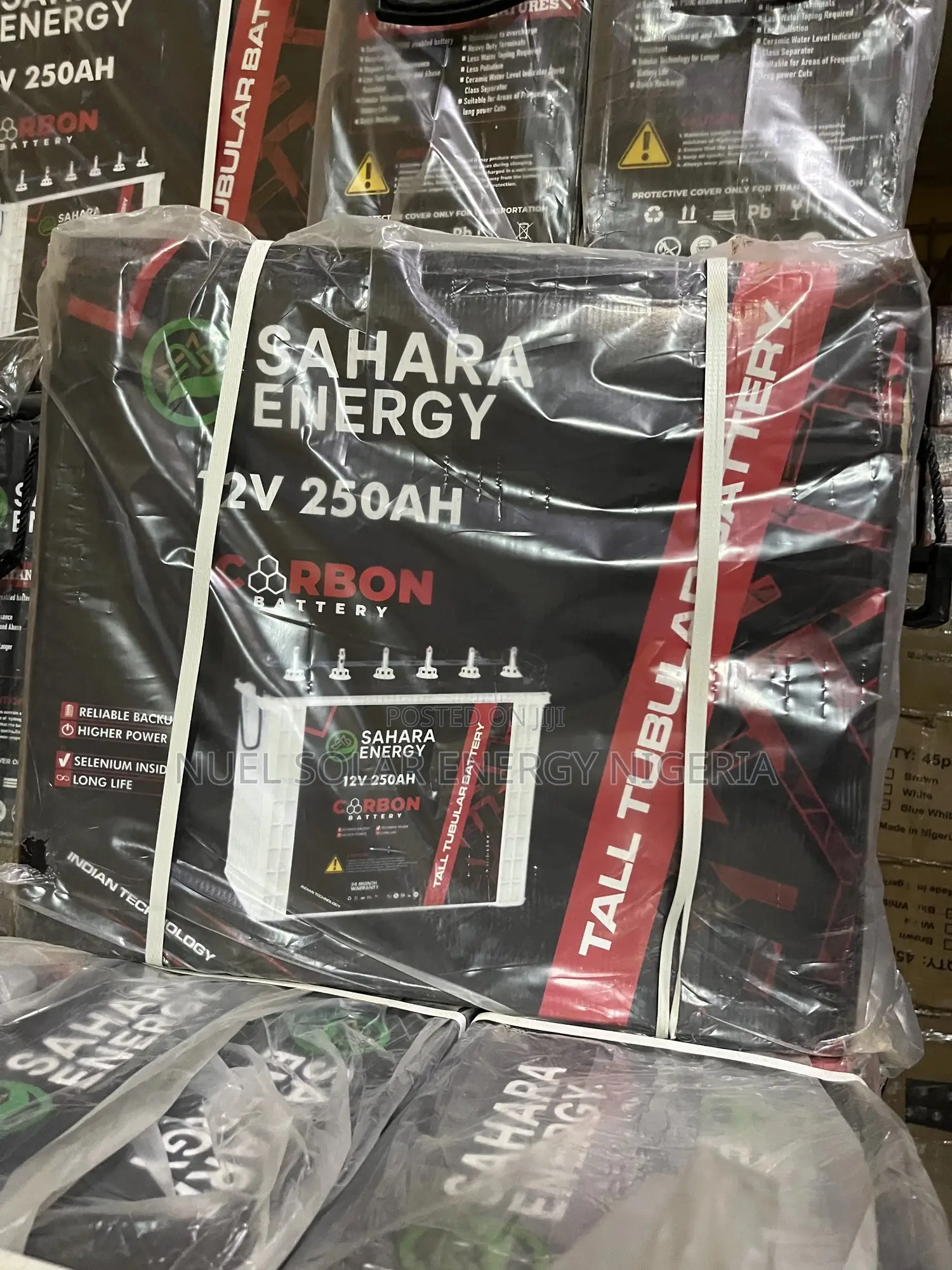 250ah Sahara Tubular Battery 12v