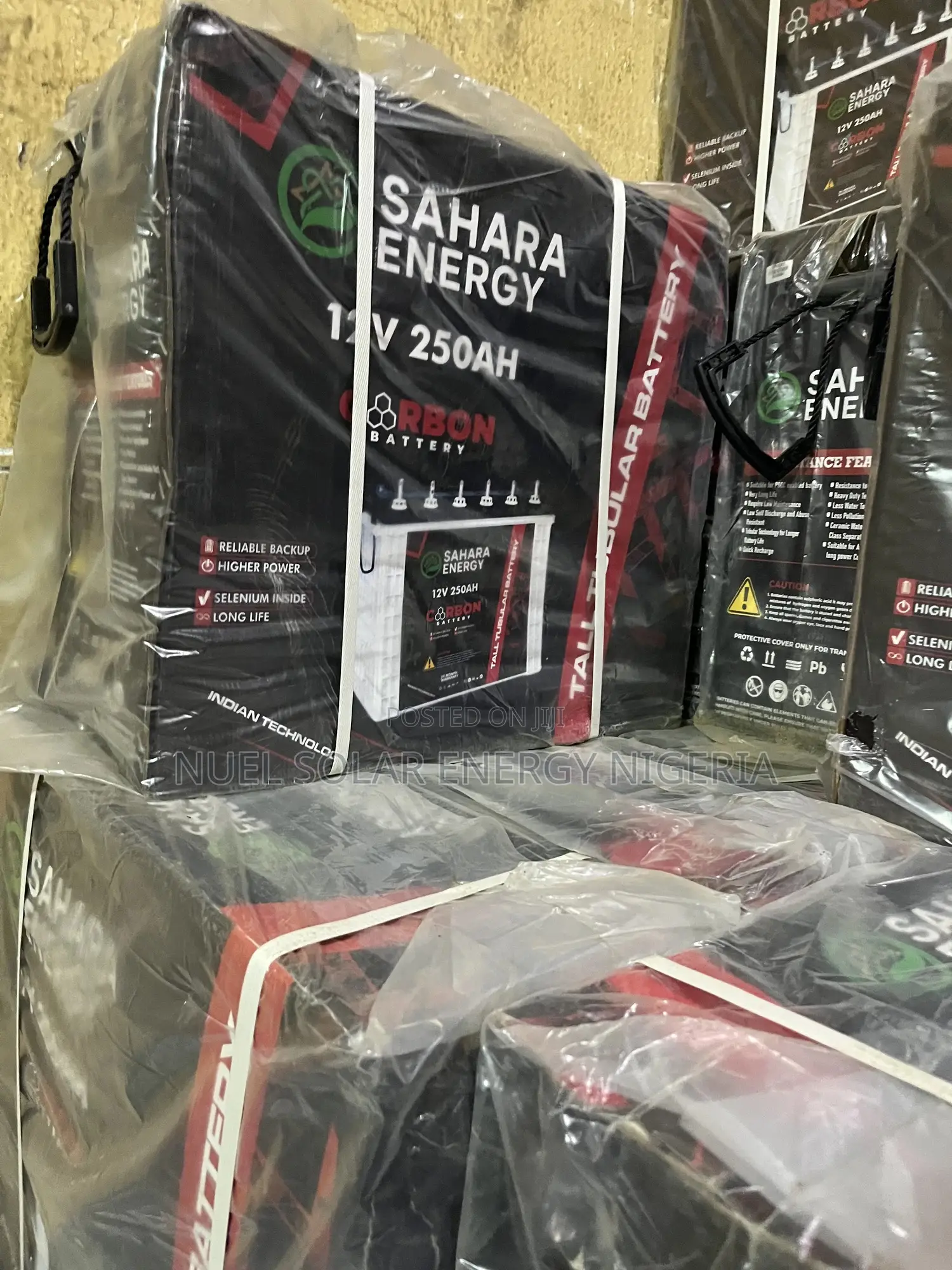 250ah Sahara Tubular Battery 12v
