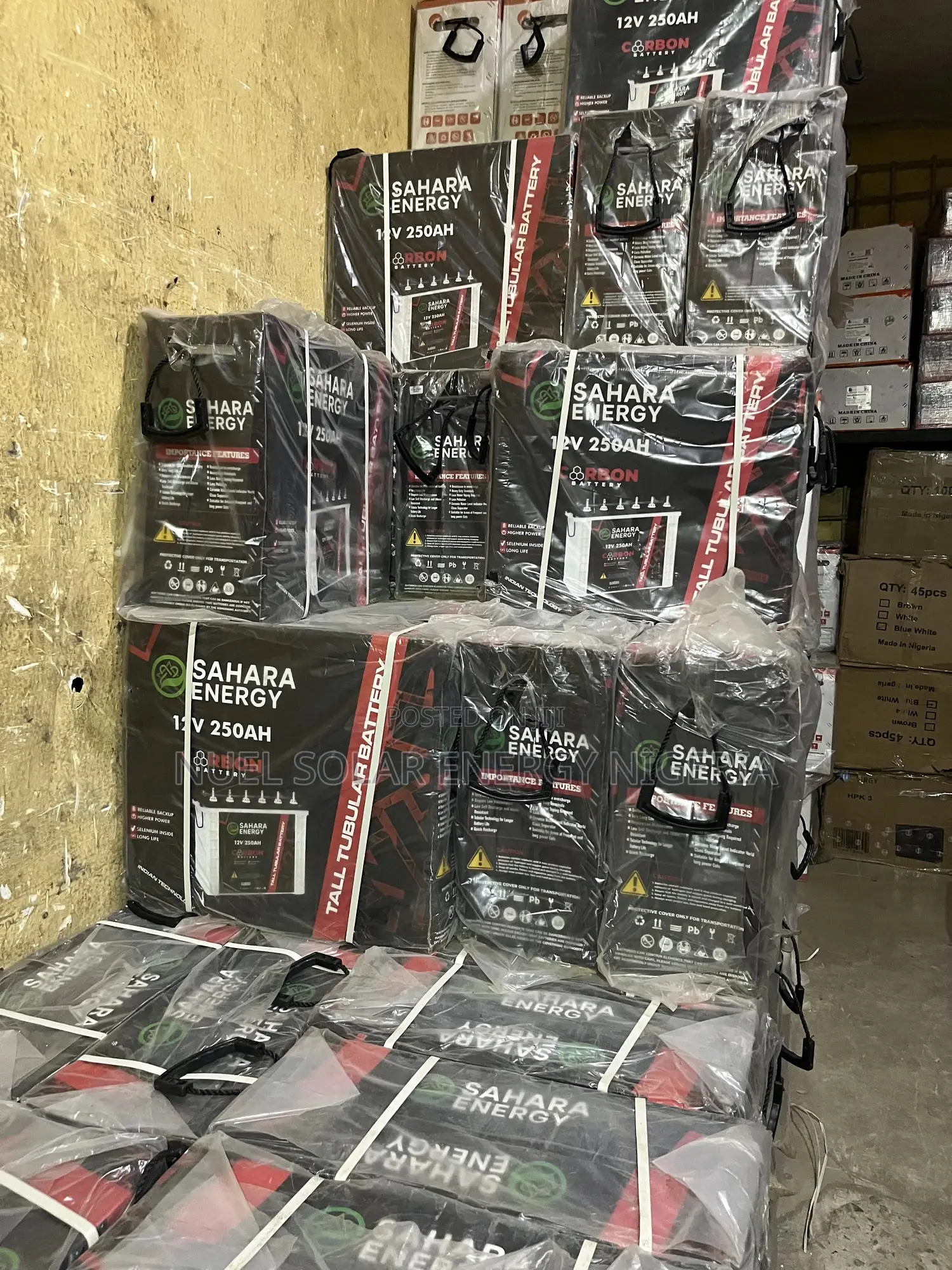 250ah Sahara Tubular Battery 12v