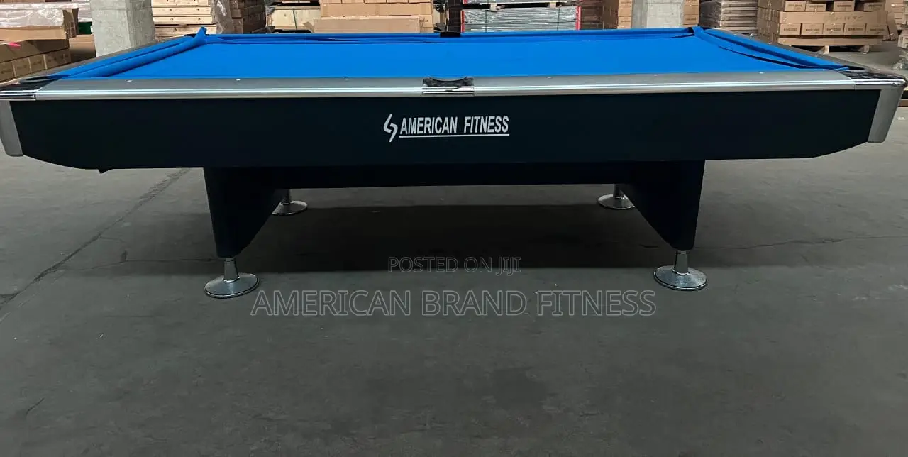 9ft American Fitness Branded Snooker Board With Accessories