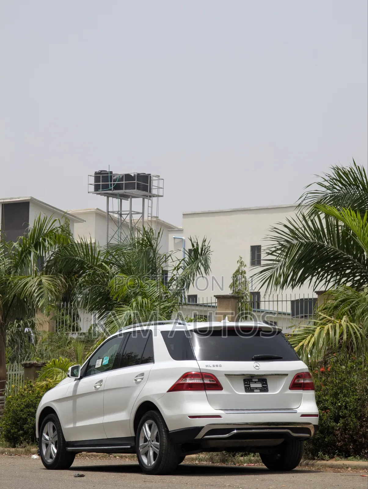Mercedes-Benz M Class 2015 White