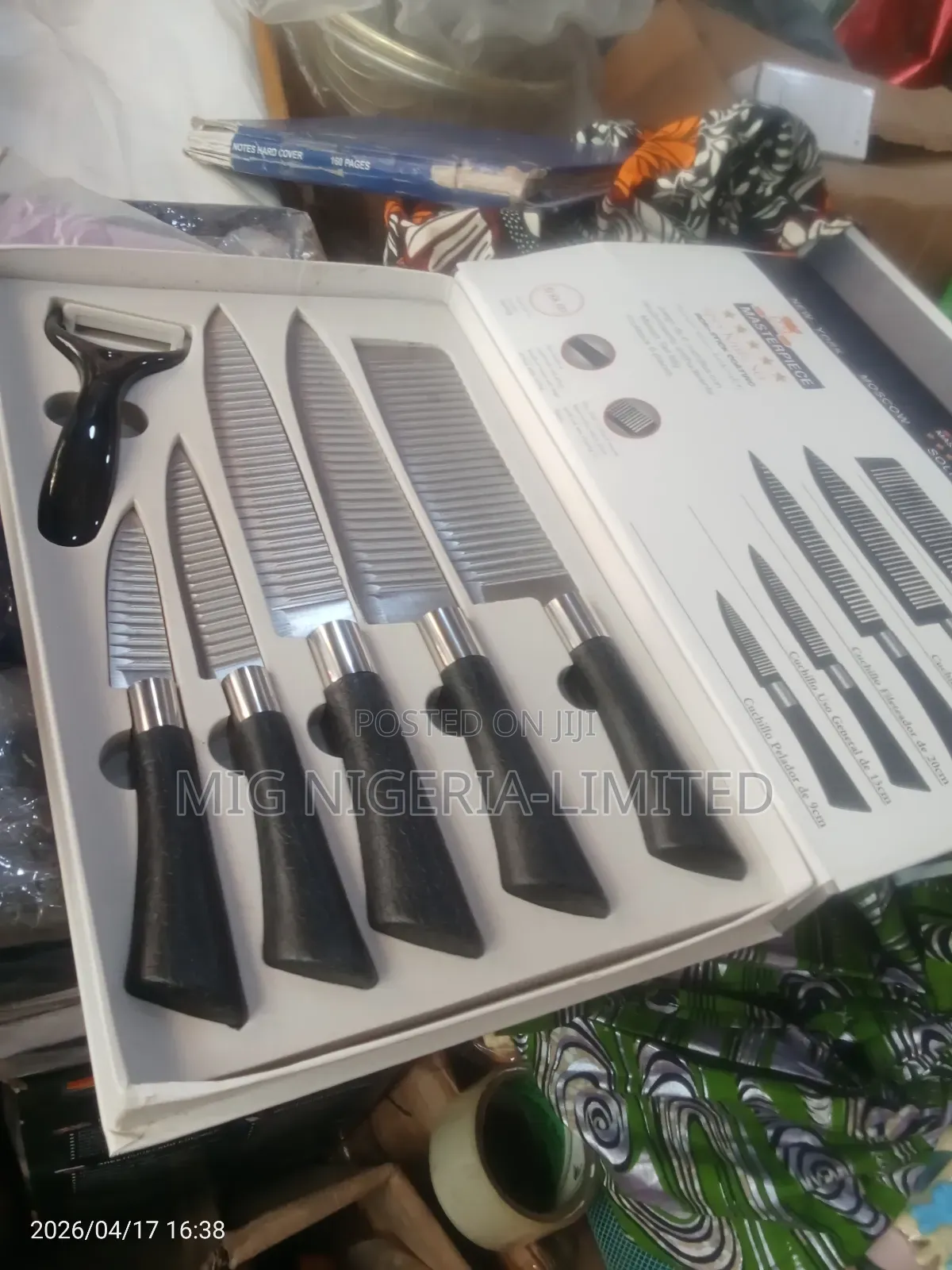 Kitchen Knife Set Black Kitchen Hotel Bars Use