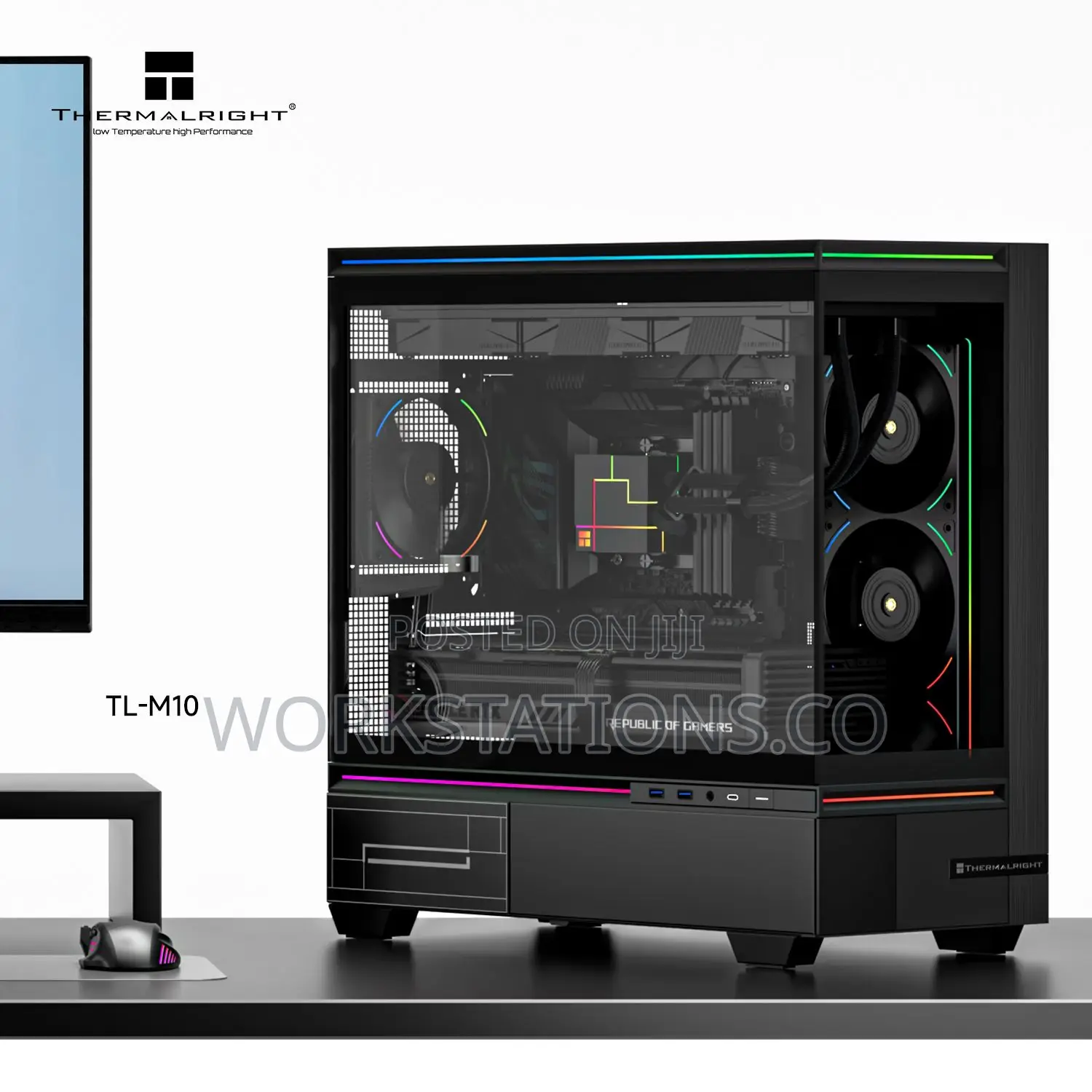 Thermalright Tl-M10 Matx Case (With 4 Preinstalled Fans)