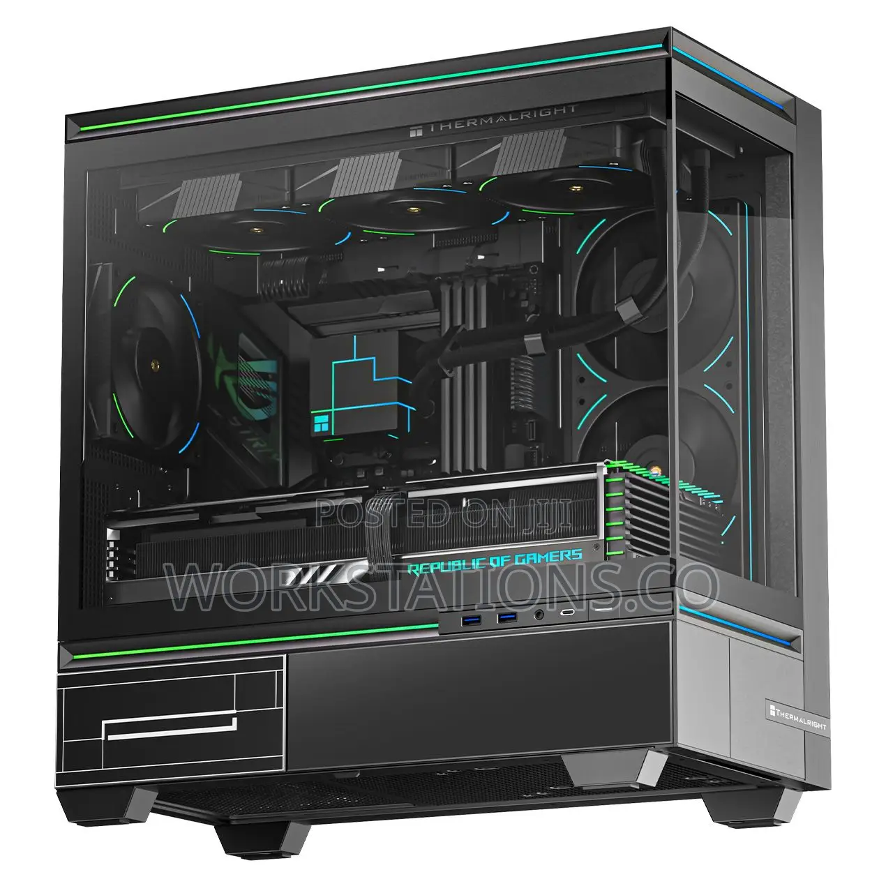 Thermalright Tl-M10 Matx Case (With 4 Preinstalled Fans)