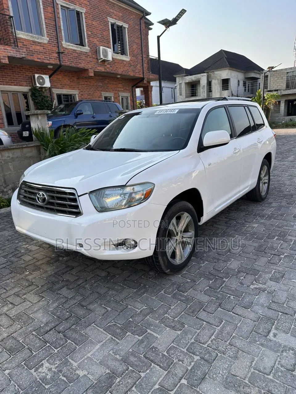 Toyota Highlander Sport 2010 White