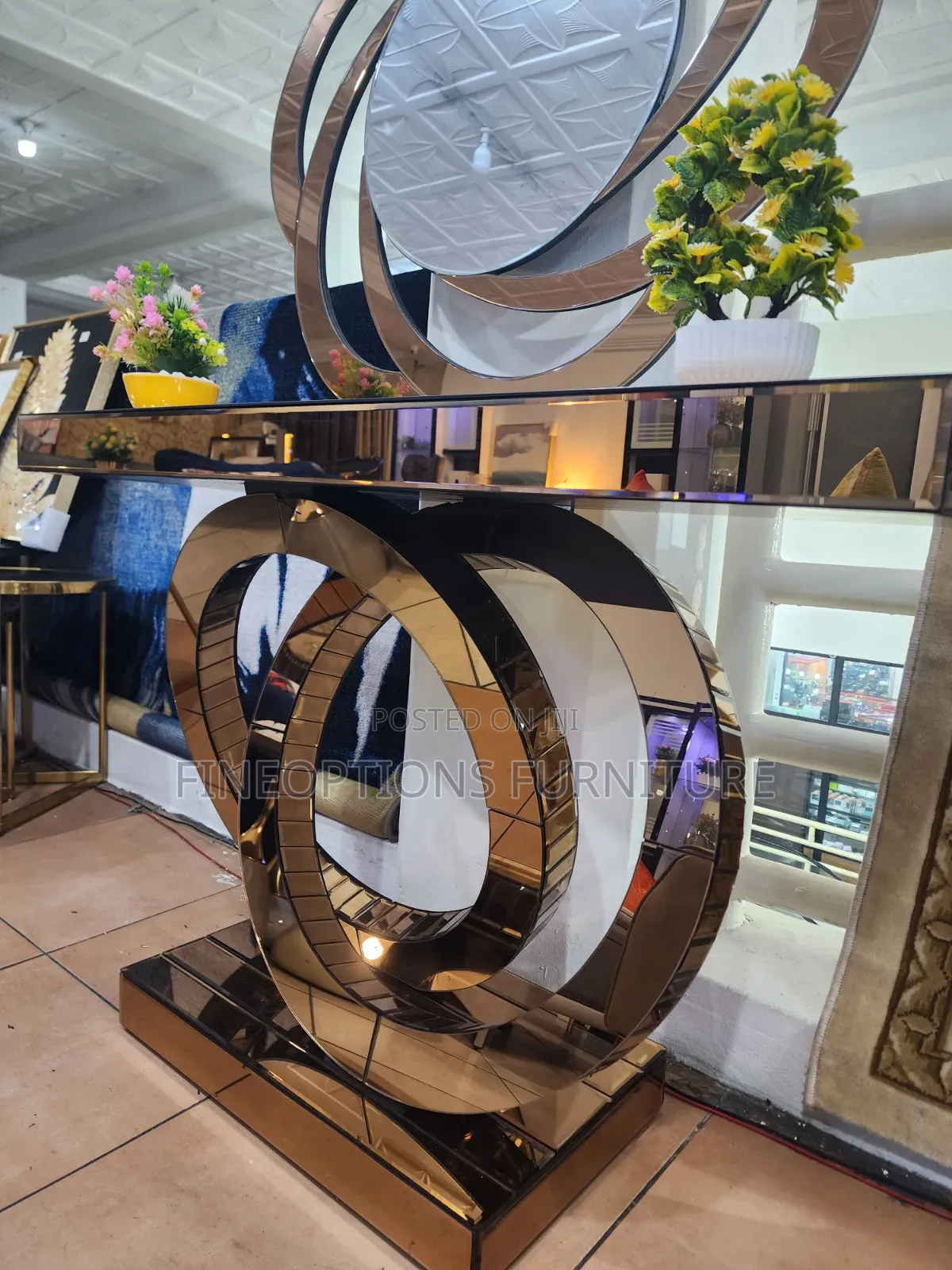 The Aurora Helix Vanity Mirror Set