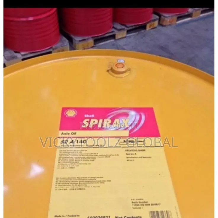 Shell Spirax Axle Oil S2 a 140 85w-140 (209litres) Drum