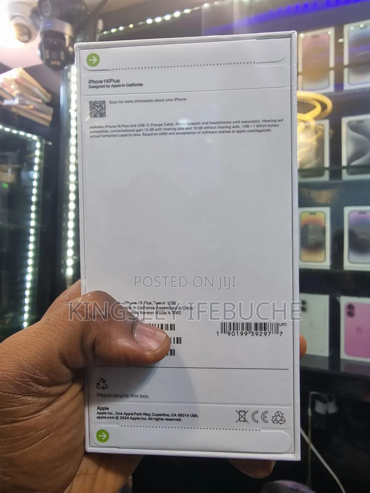 New Apple iPhone 16 Plus 512 GB Blue