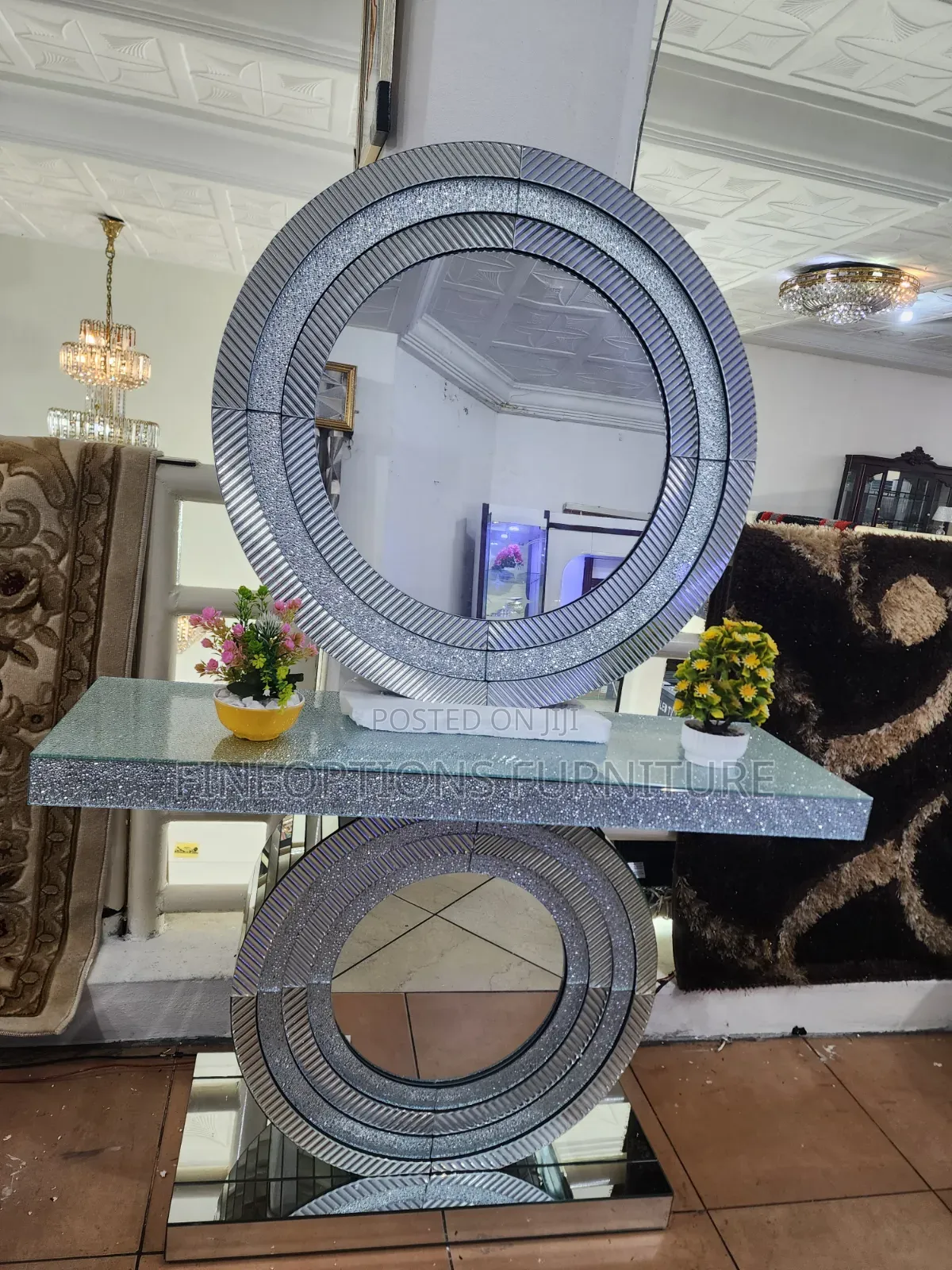 The Silver Halo Vanity Set