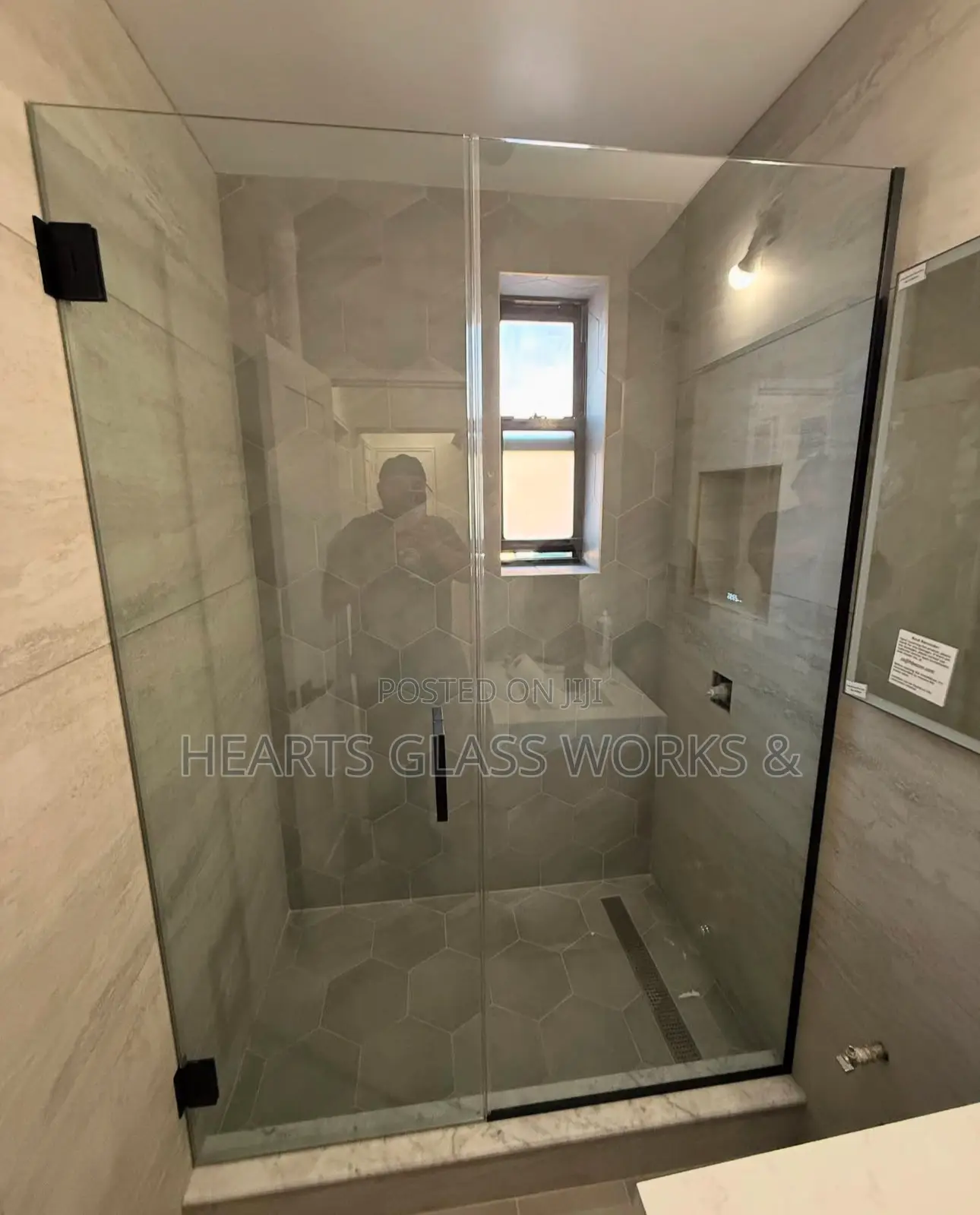Premium Shower Enclsoure Installation in Lagos. Clean Finish Durable.
