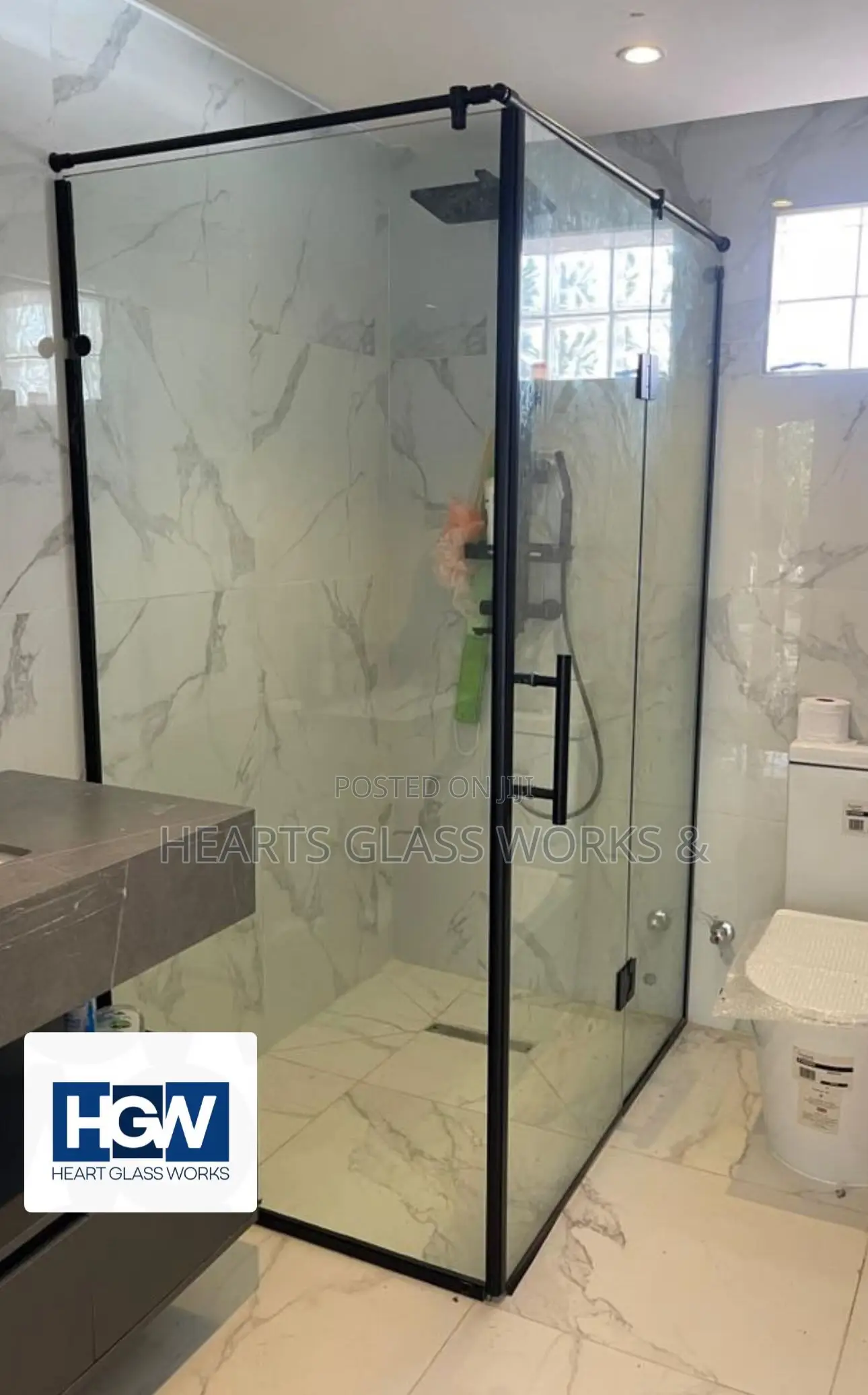 Premium Shower Enclsoure Installation in Lagos. Clean Finish Durable.
