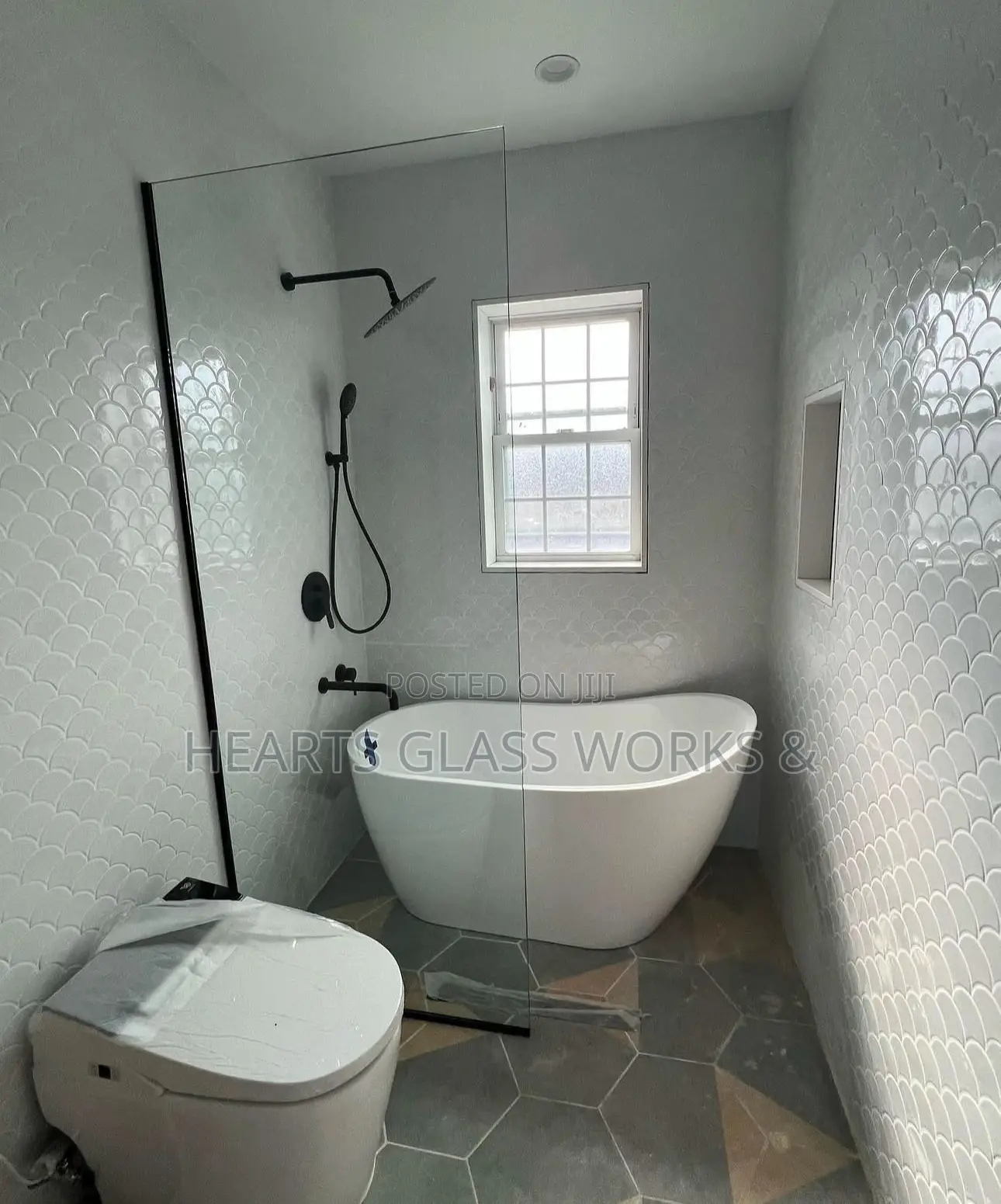 Premium Shower Enclsoure Installation in Lagos. Clean Finish Durable.