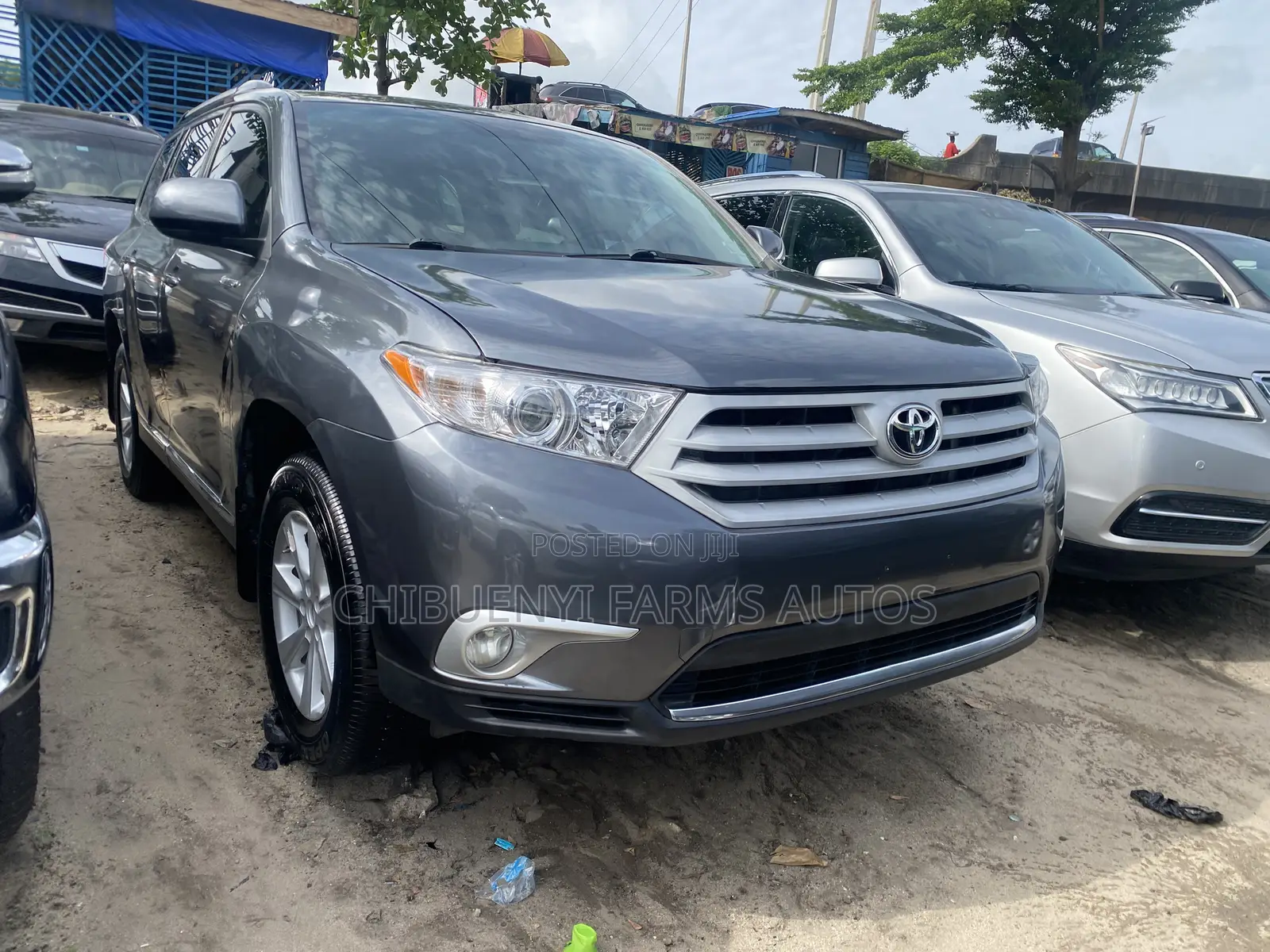 Toyota Highlander Limited 2011 Gray