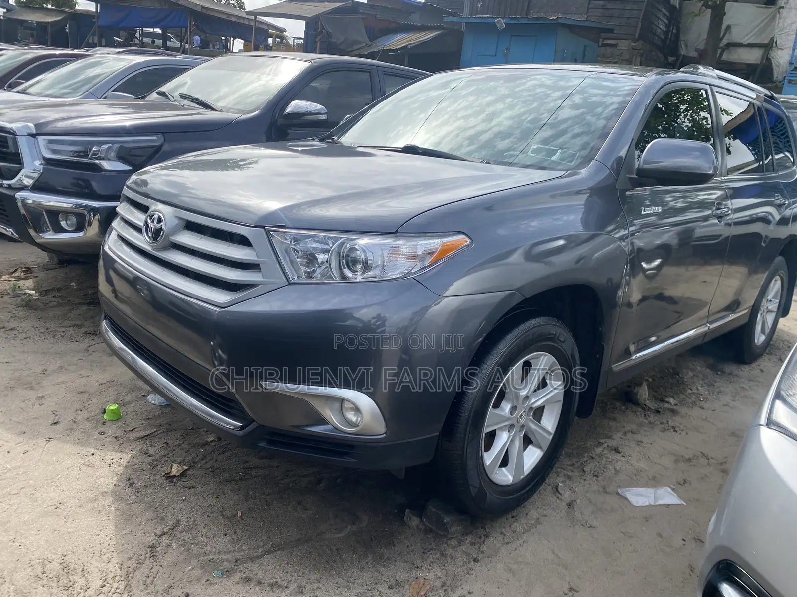 Toyota Highlander Limited 2011 Gray