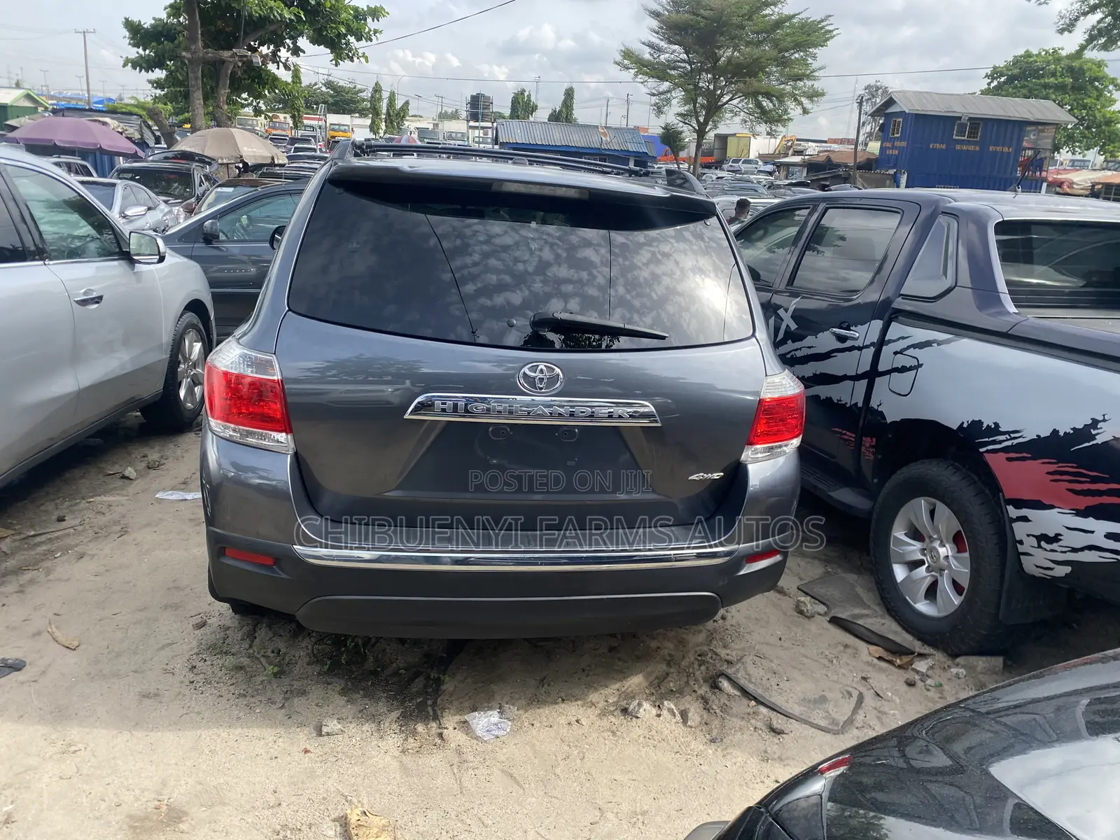 Toyota Highlander Limited 2011 Gray