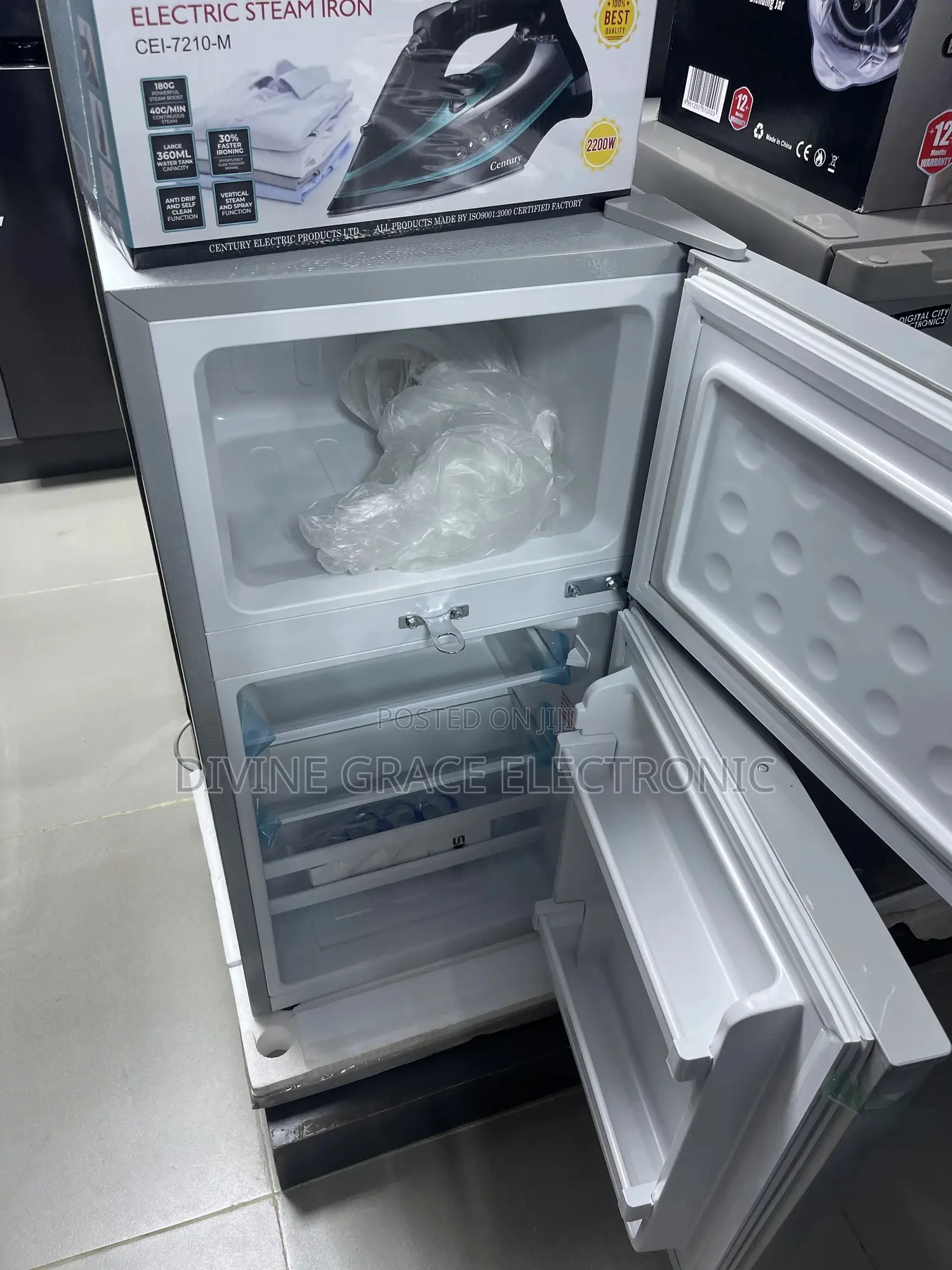 Brand New 85bcd Skyrun Double Door Refrigerator/Skyrun