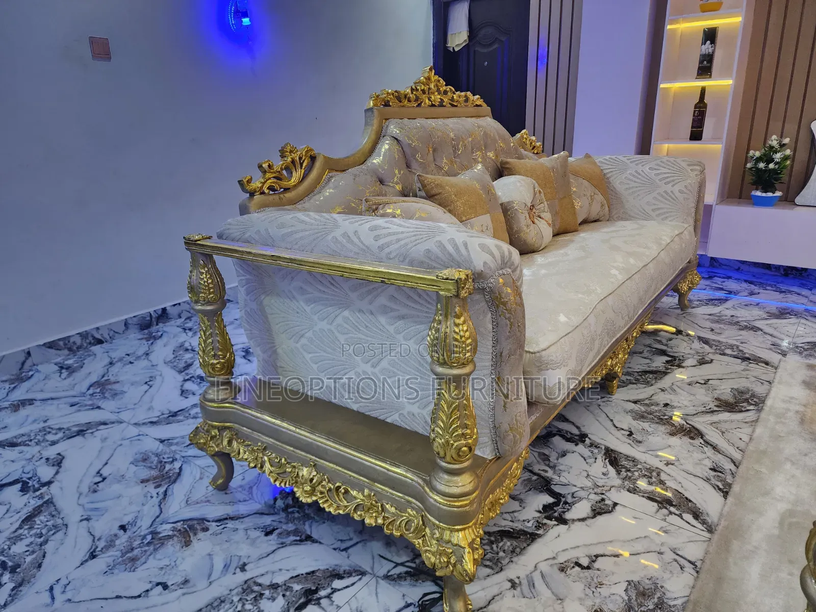 The Royal Sofa Champagne Collection