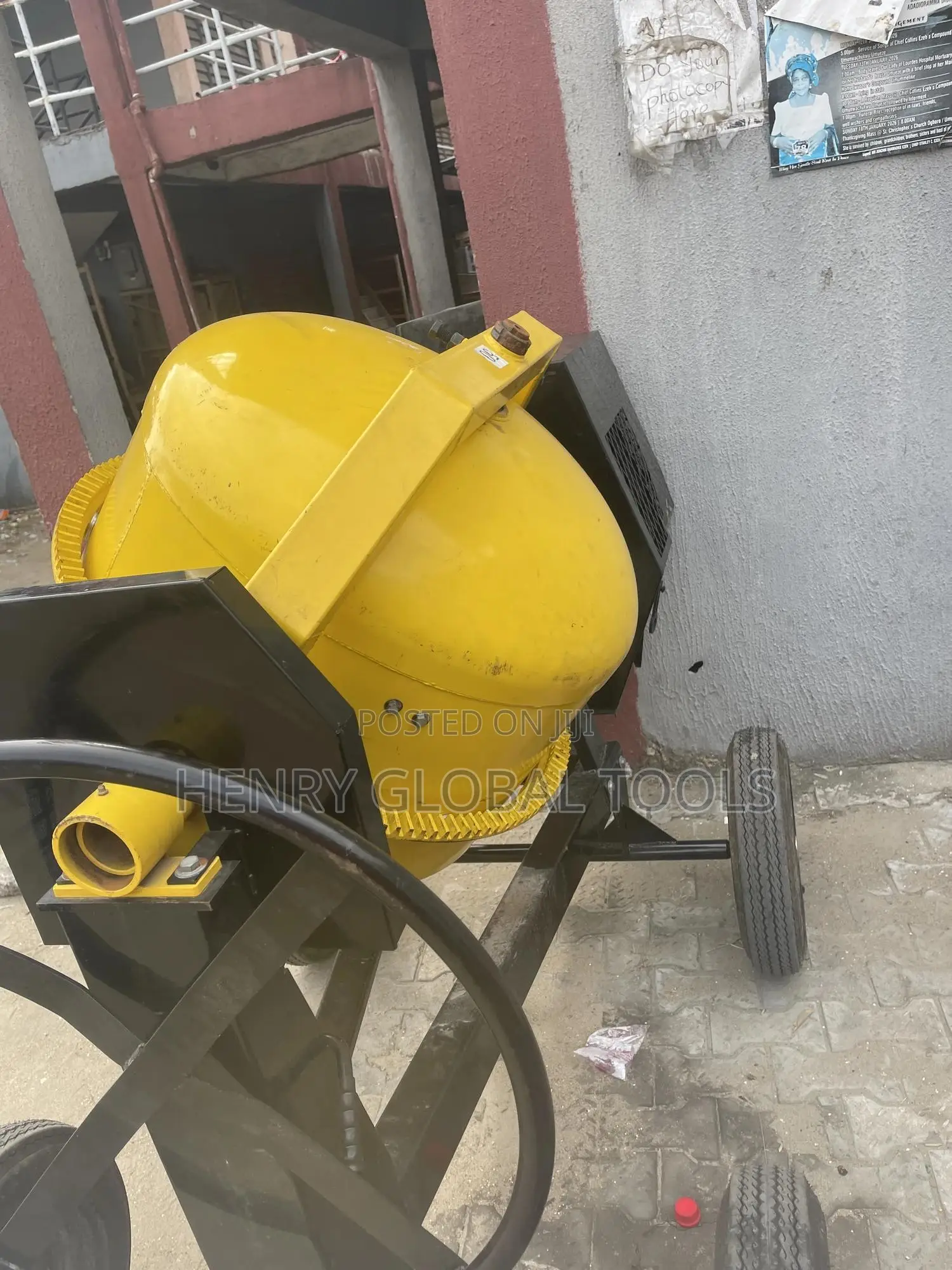Heavy-duty 400l Concrete Mixer For Sale