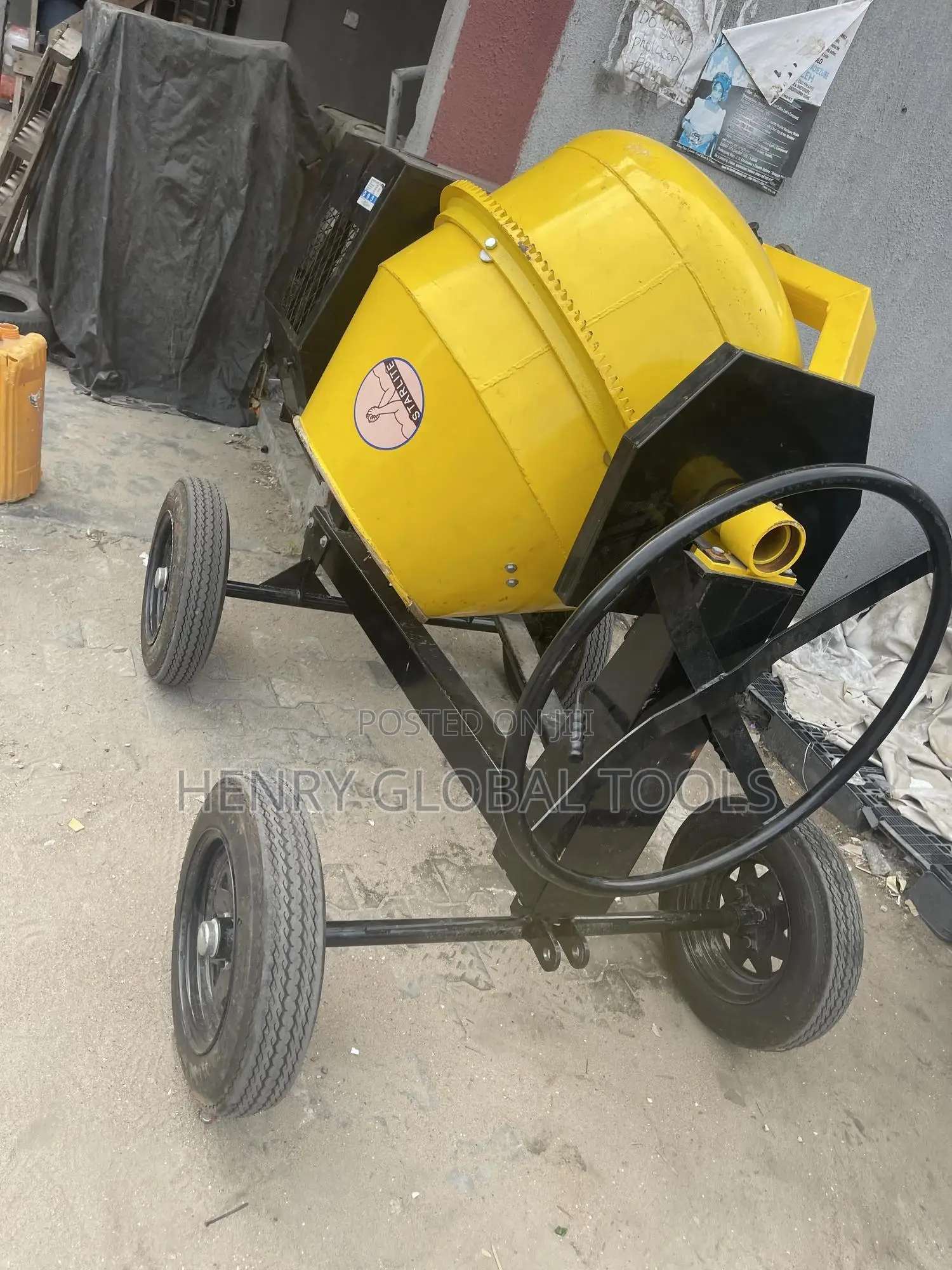 Heavy-duty 400l Concrete Mixer For Sale