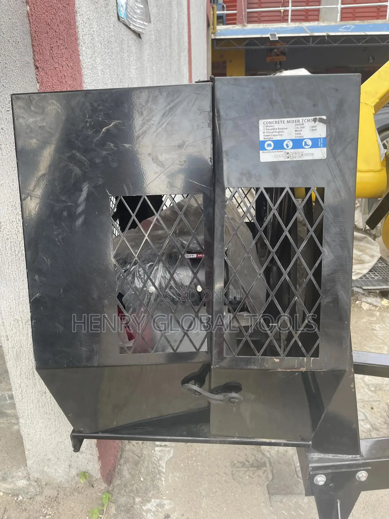Heavy-duty 400l Concrete Mixer For Sale