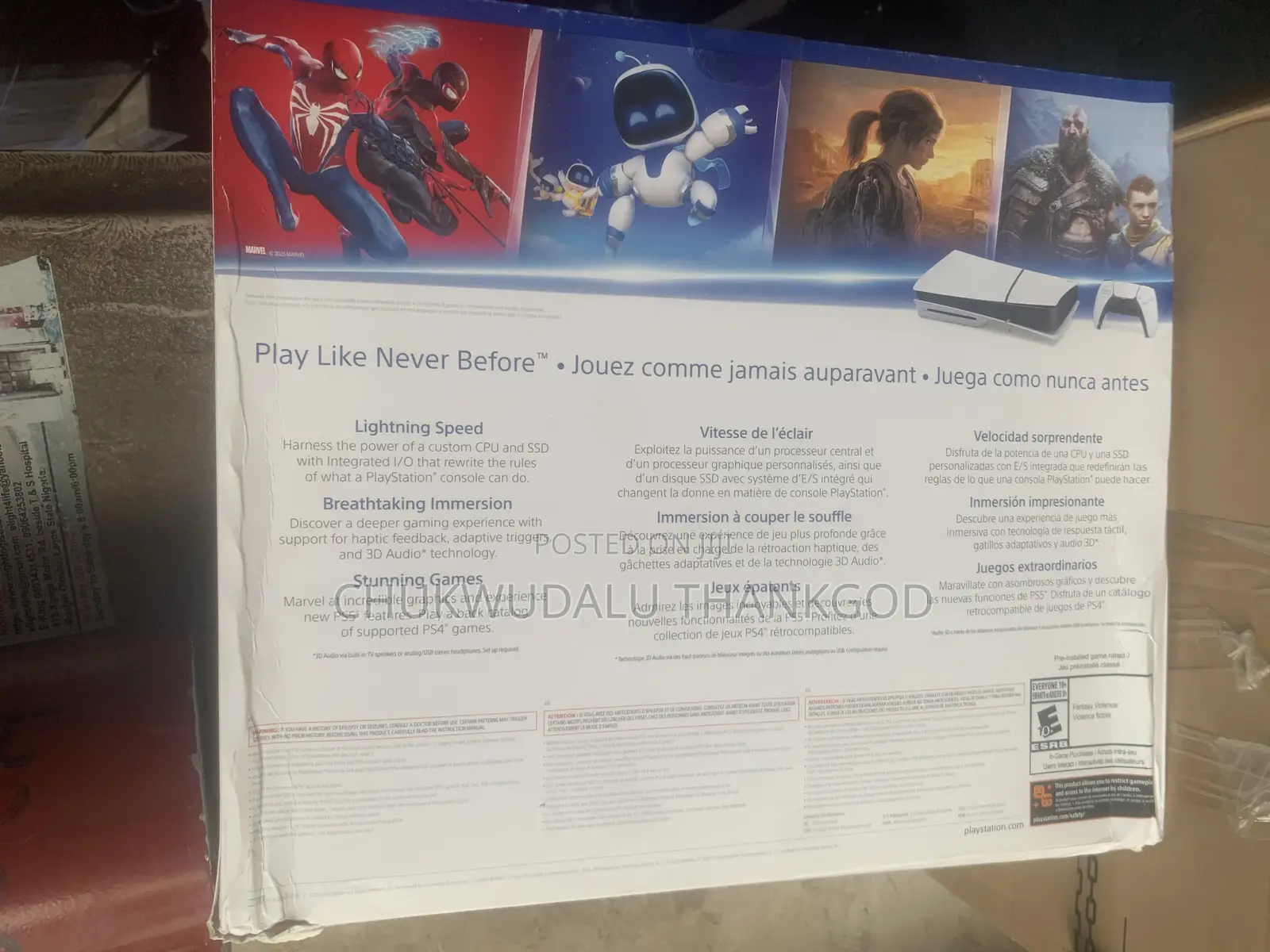 Sony Playstation 5 Slim (Ps5 Slim) Console 1tb