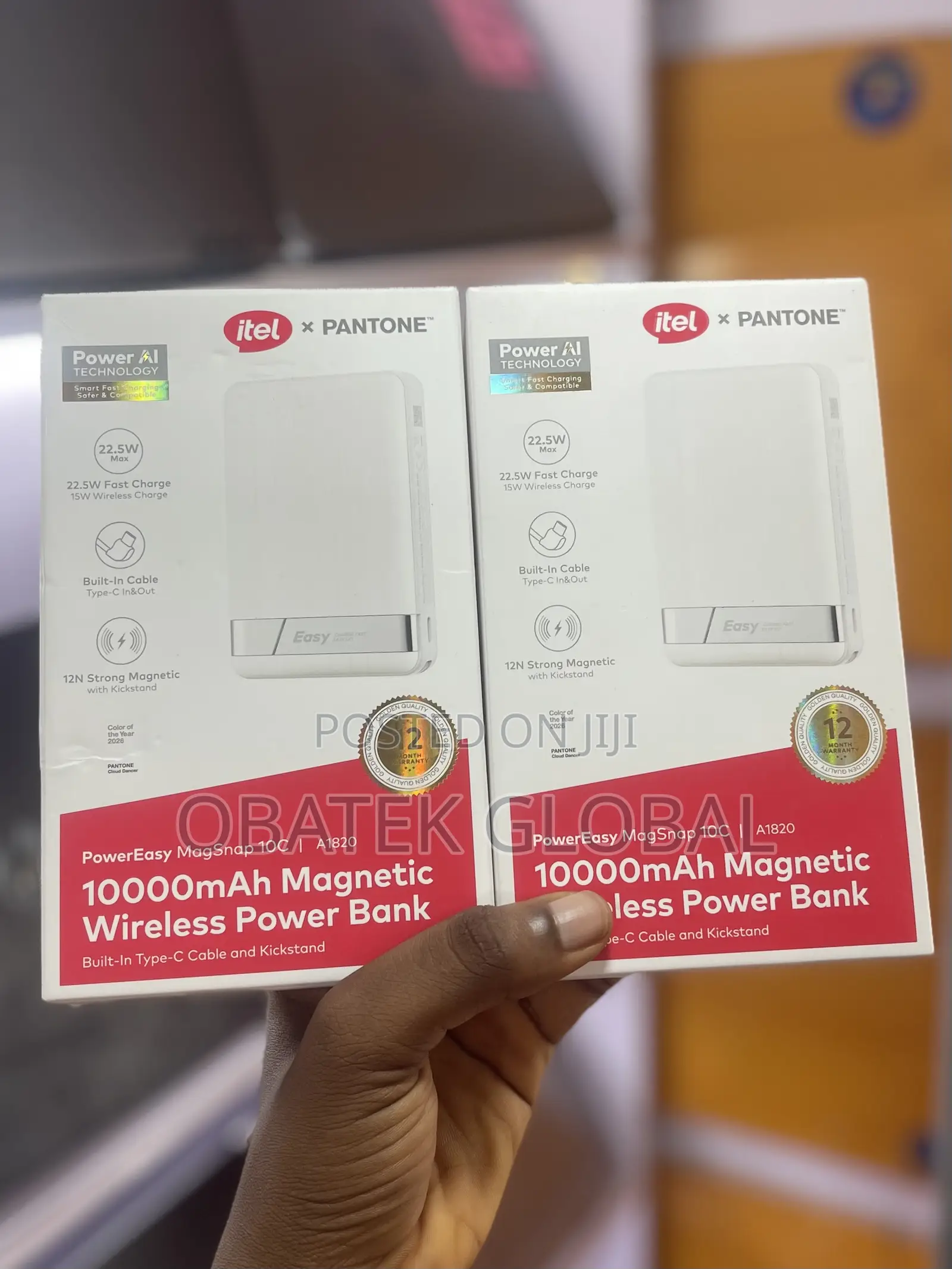 10000mah Magnetic Wireless Power Bank
