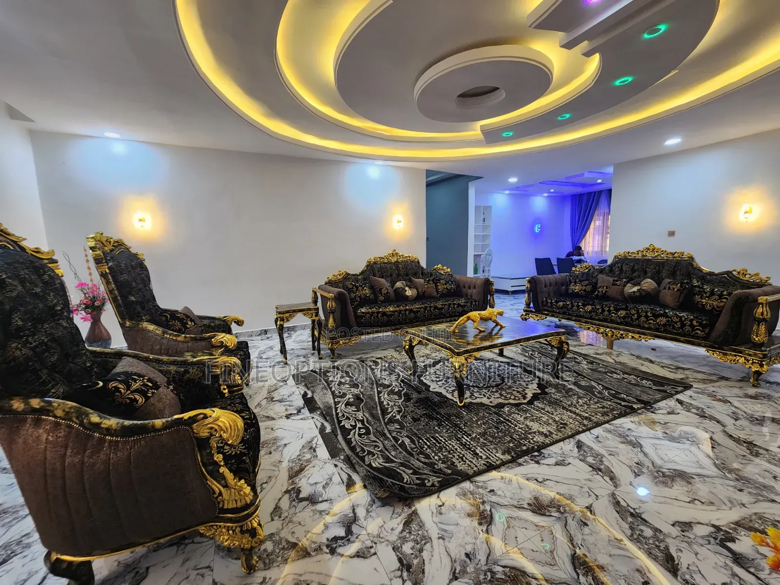 The Imperial Onyx Royal Sofa