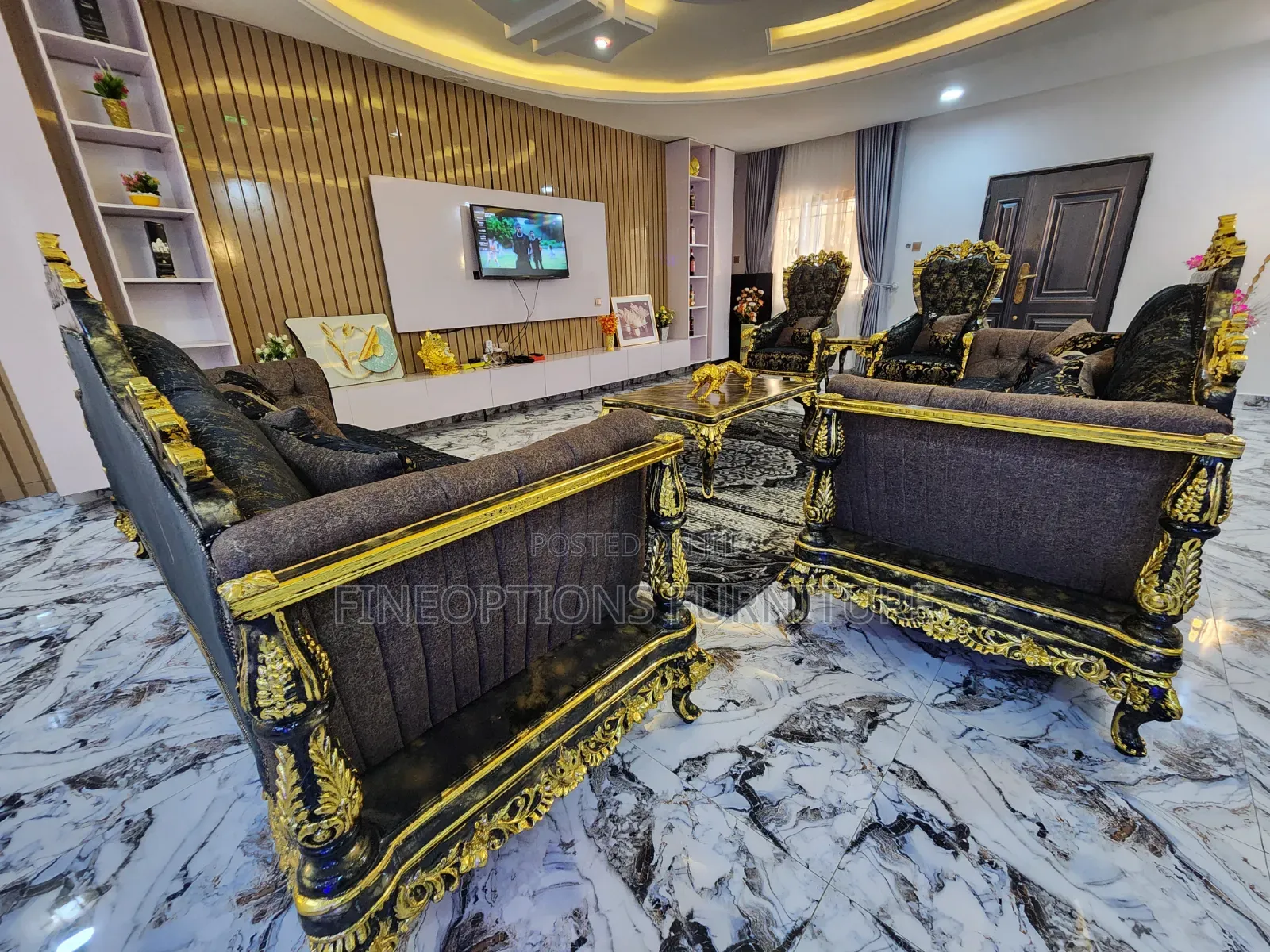 The Imperial Onyx Royal Sofa