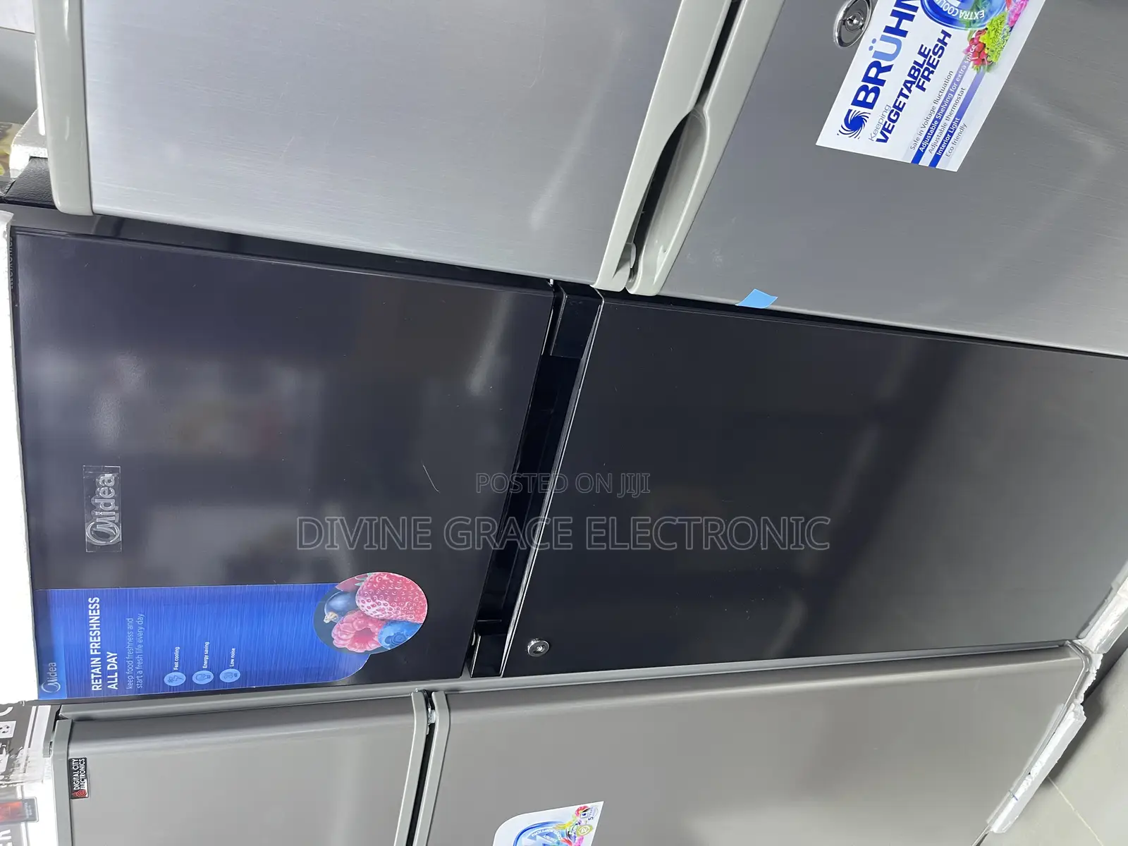 Brand New 200 Litres Midea Energy Saving Double Door Refrigerator
