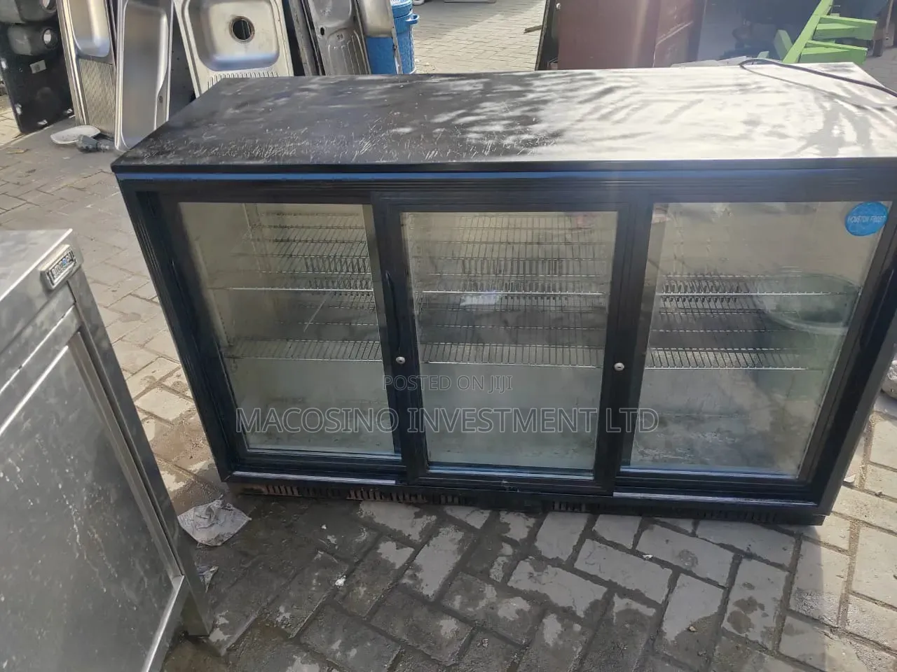Foreign Used 3-Door Under-Bar Display Cooler Chiller