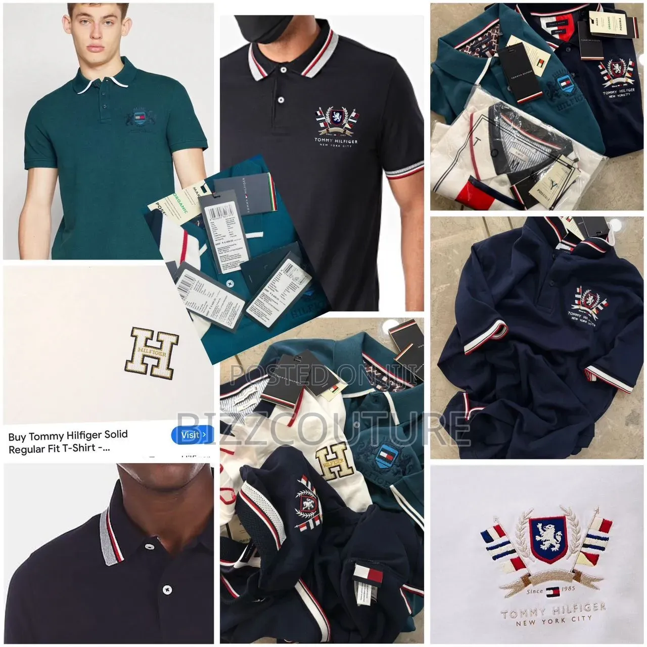 Original Tommy Hilfiger Polo Shirts Available in Store