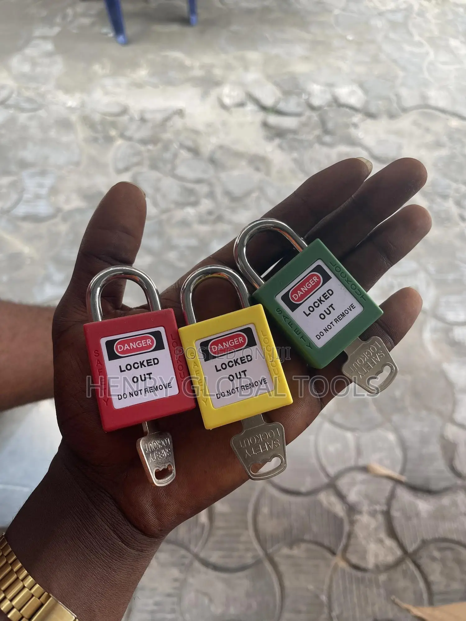 Safety Lotto Key Padlock Lockout Station