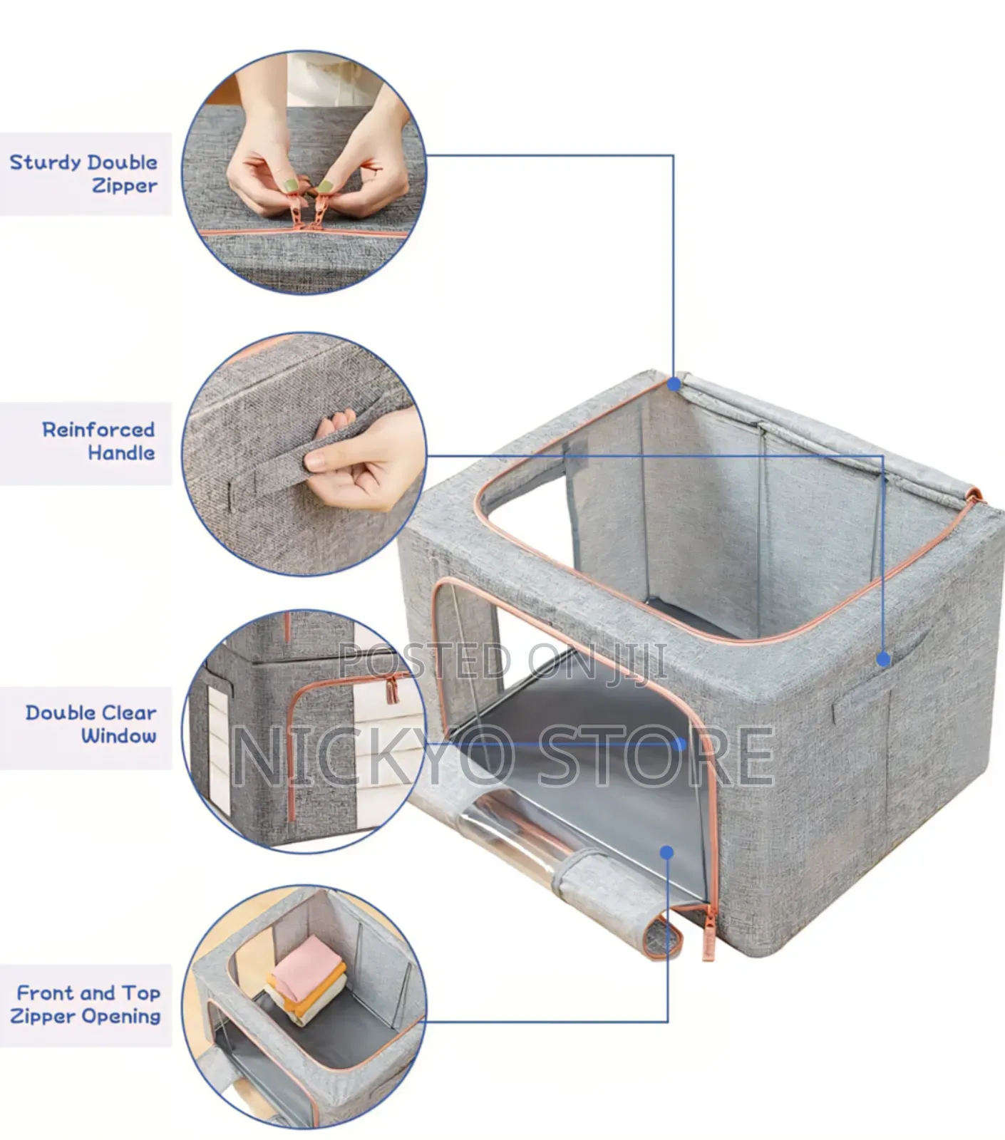 Box Storage Box Space Clothes Basket Bag