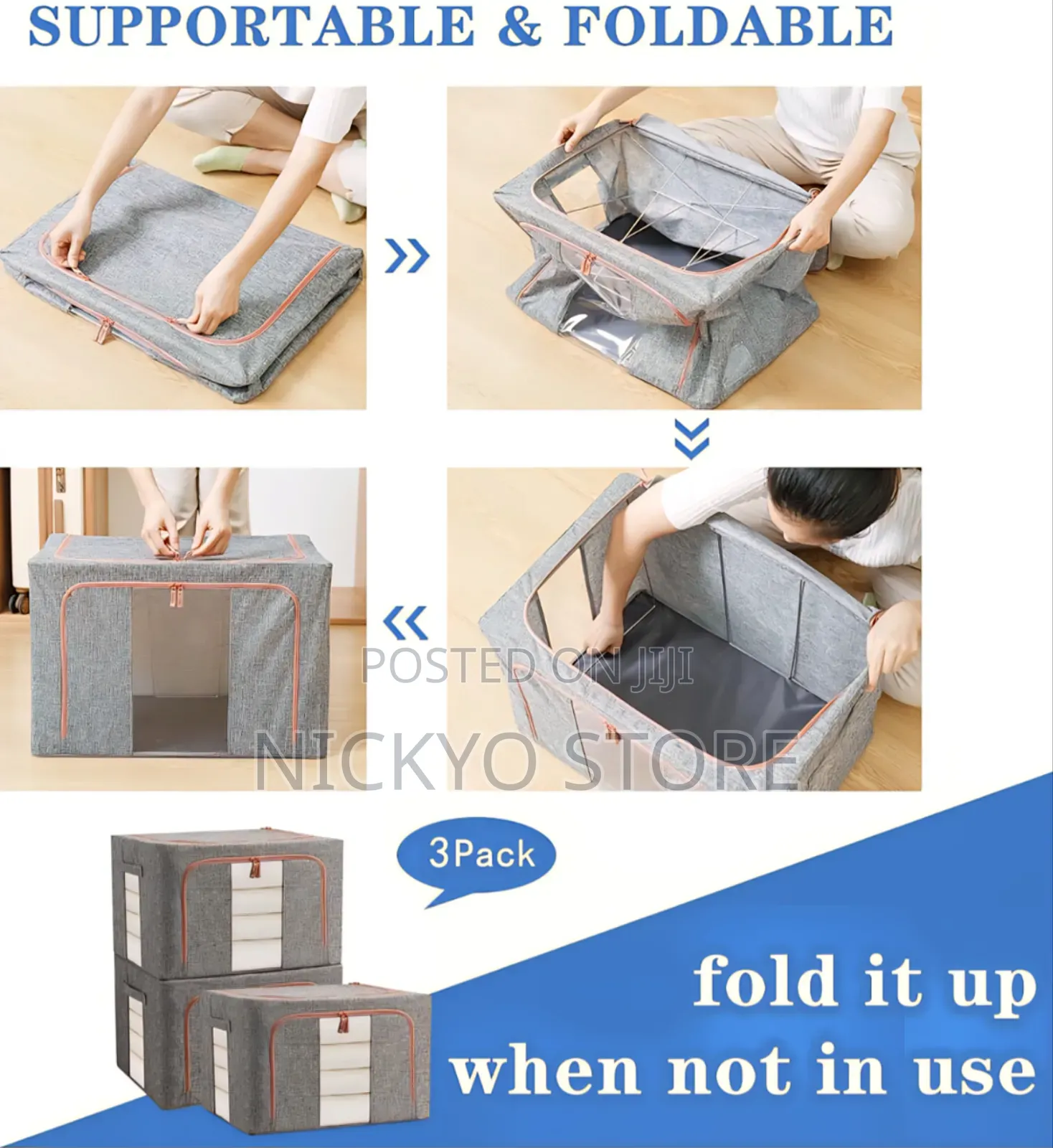 Box Storage Box Space Clothes Basket Bag