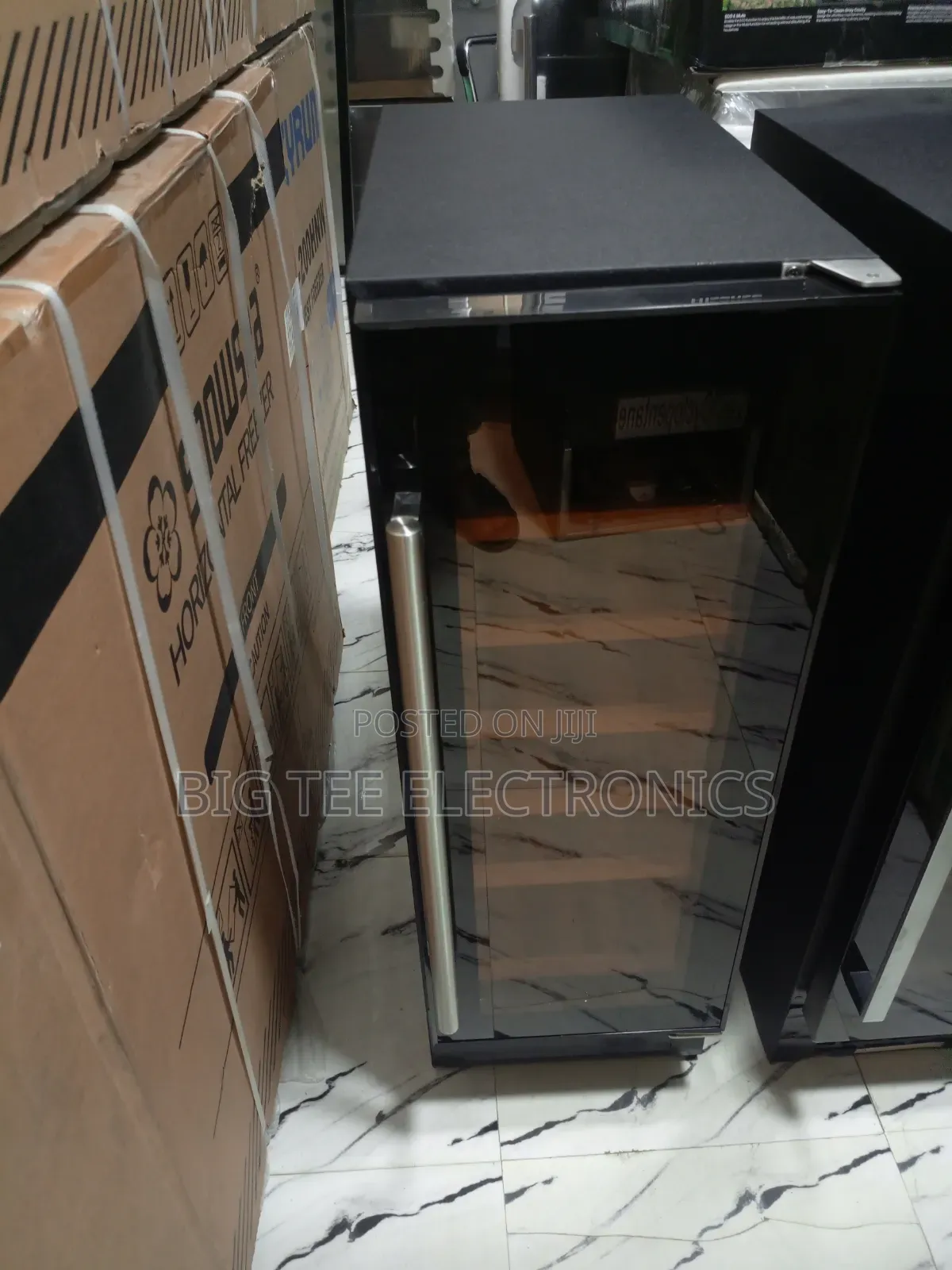 Wooden Wine Chiller Display